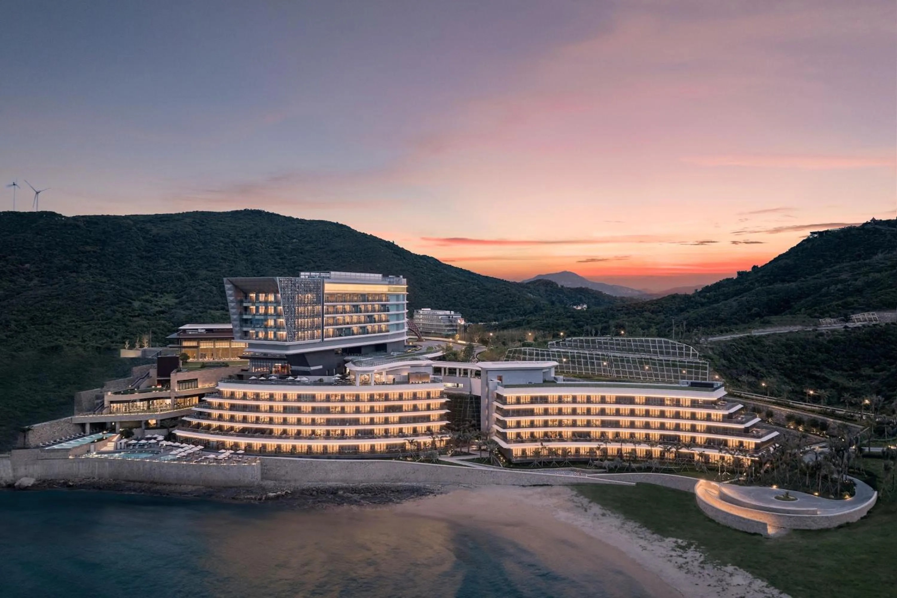 Property building in Zhuhai Dong'ao Island Marriott Resort and Spa