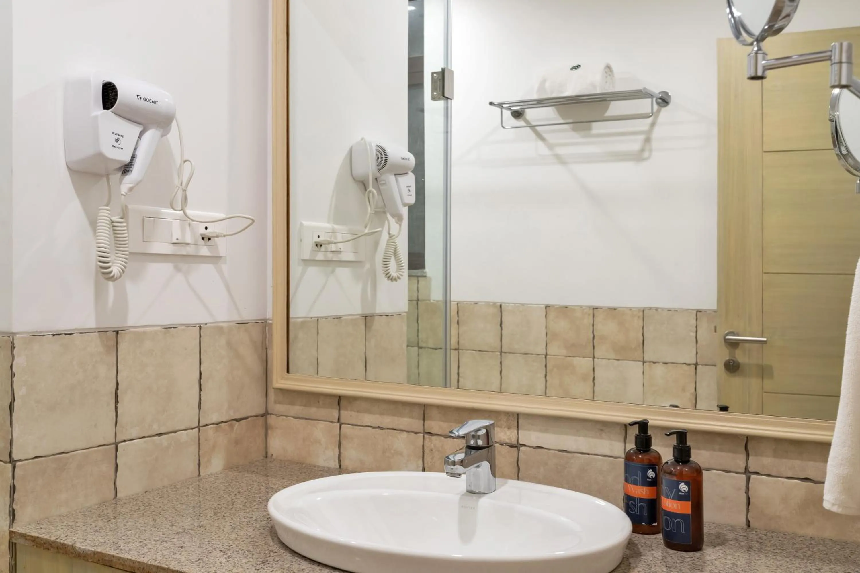 Bathroom in D'Retreat 1BHK Apartment by tisyastays