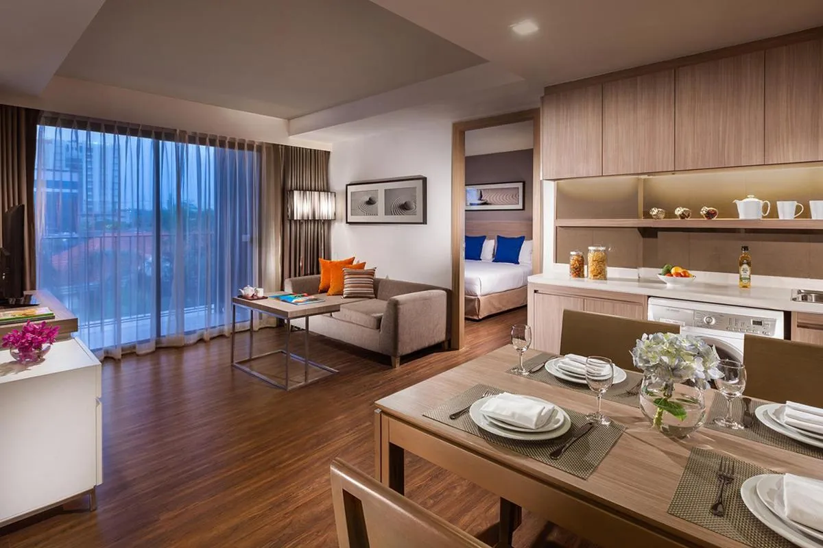 Living room in Citadines Grand Central Sri Racha