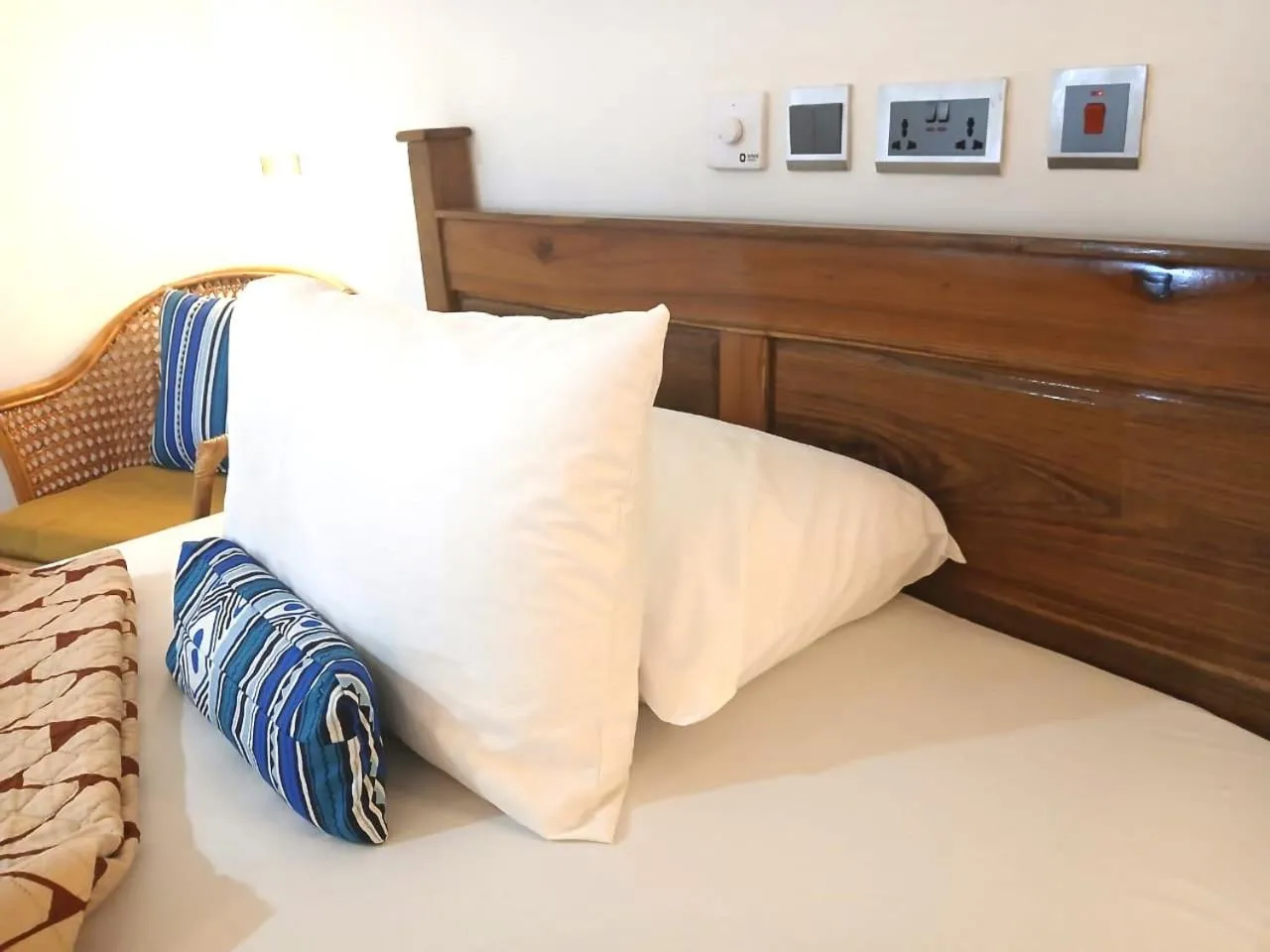 Bed in Asantewaa Premier Hotel