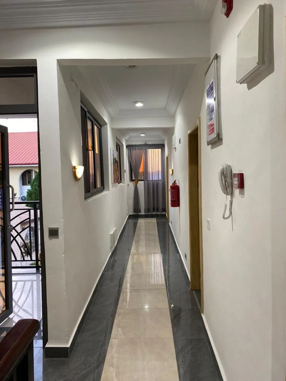 Decorative detail in Asantewaa Premier Hotel