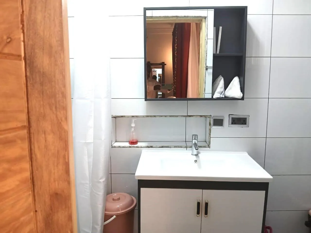 Bathroom in Asantewaa Premier Hotel