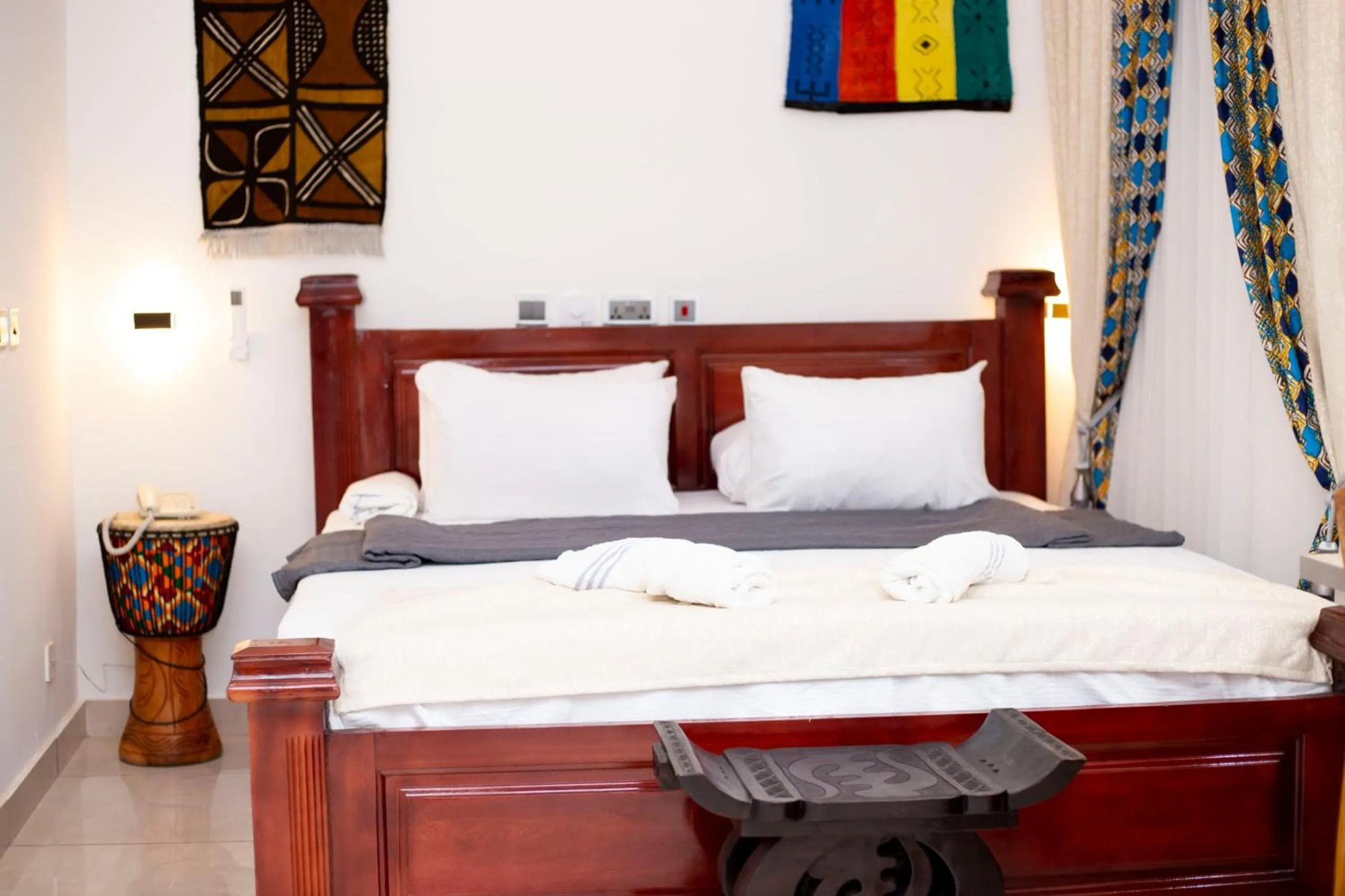 Bedroom, Bed in Asantewaa Premier Hotel