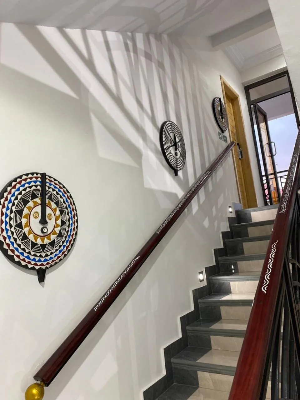 Decorative detail in Asantewaa Premier Hotel