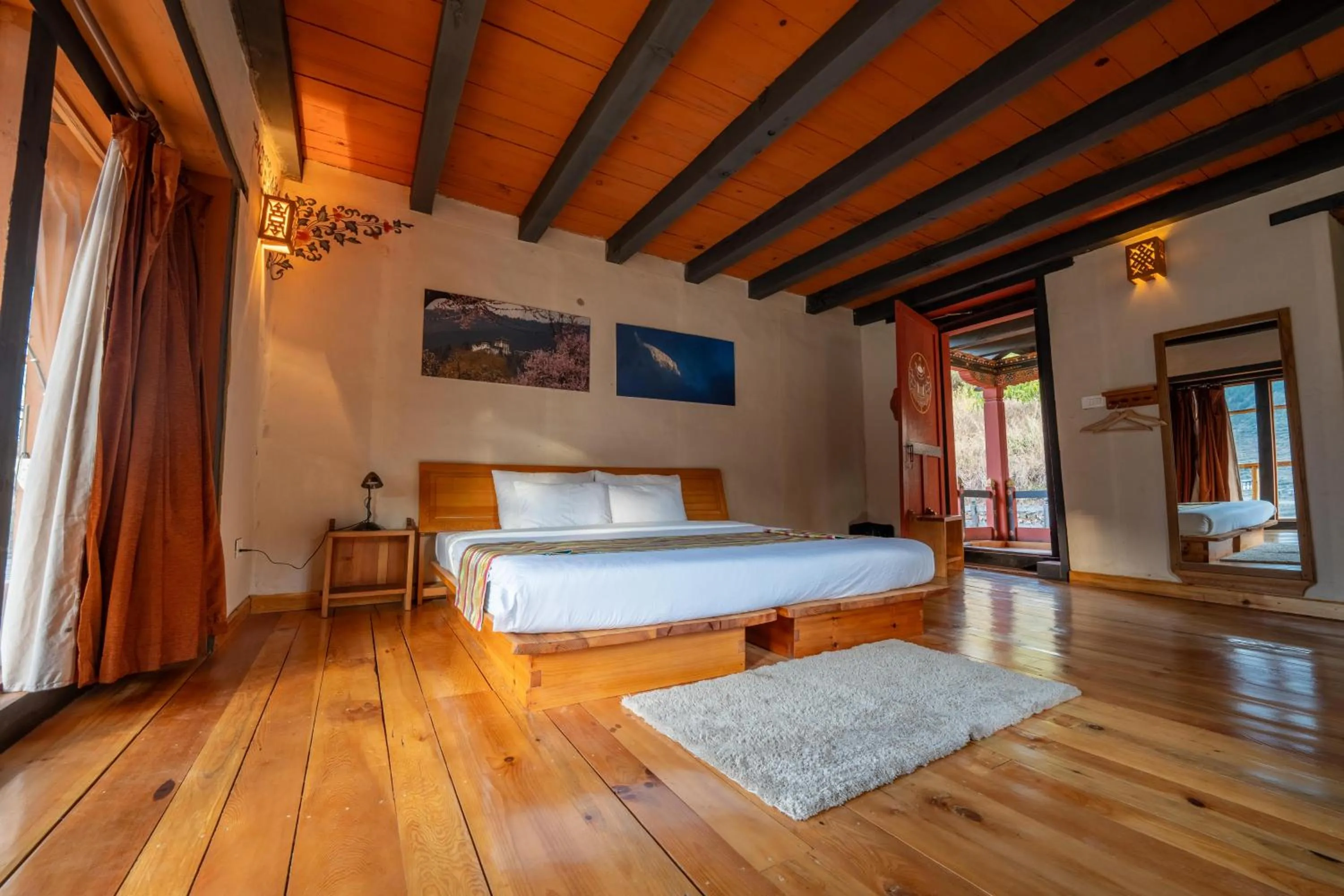 Bedroom, Bed in Wangdue Ecolodge