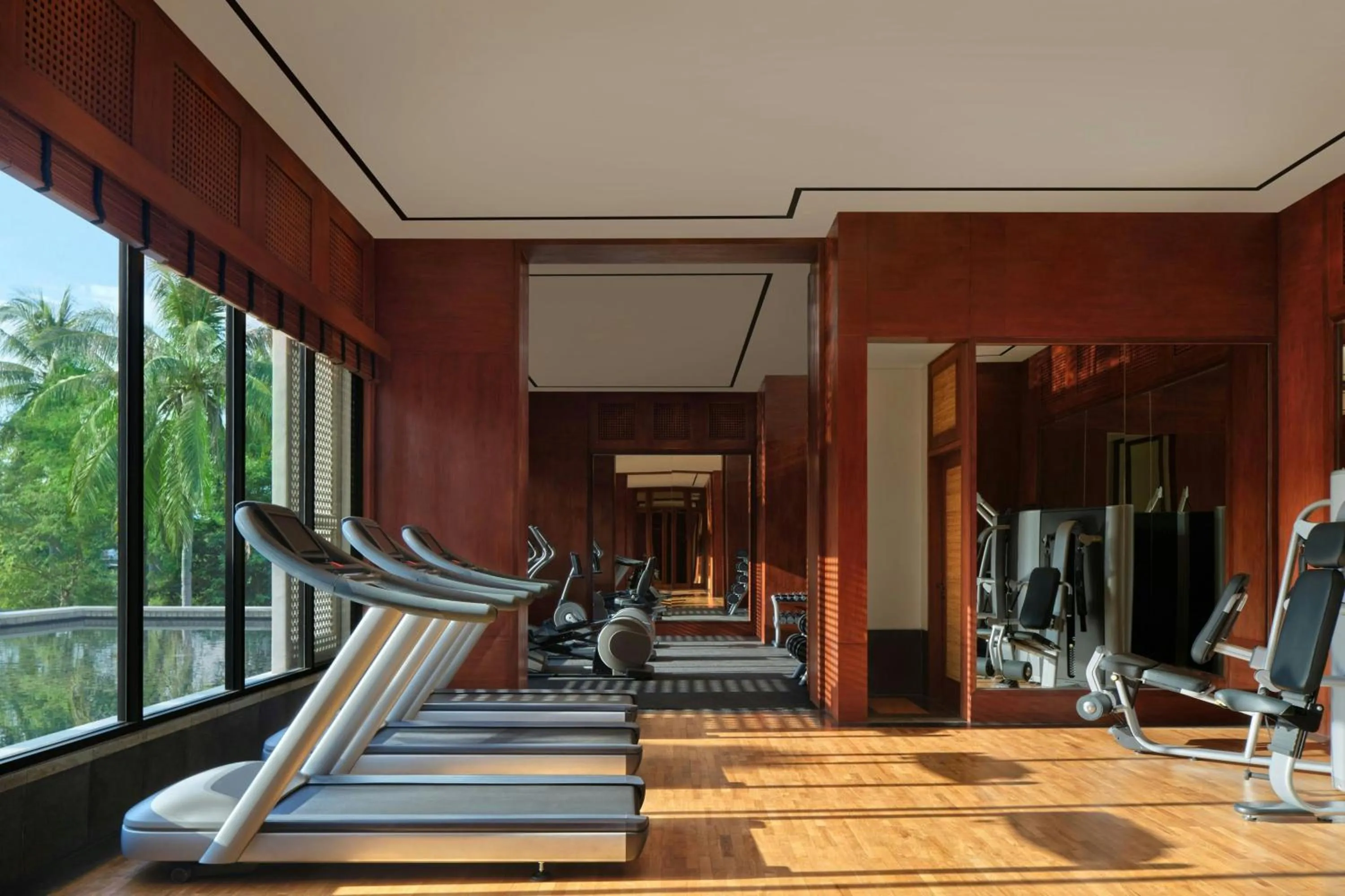 Fitness centre/facilities in The Sira, a Luxury Collection Resort and Spa, Lombok