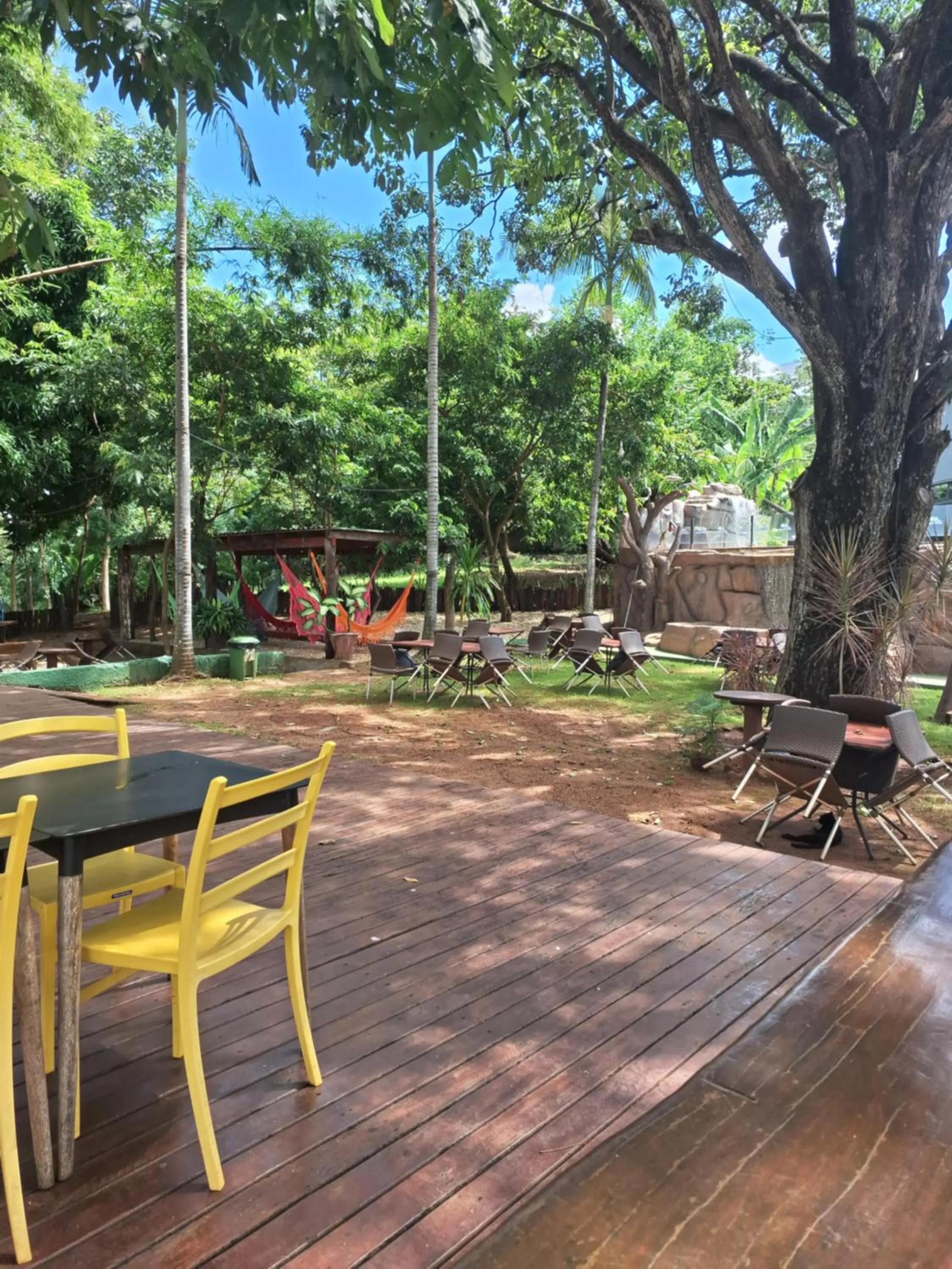 Garden in Pousada Sol do Araguaia