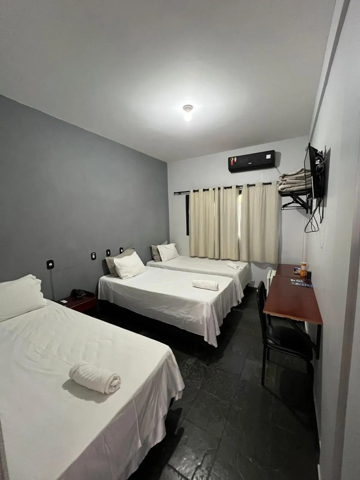 Bed in Pousada Sol do Araguaia