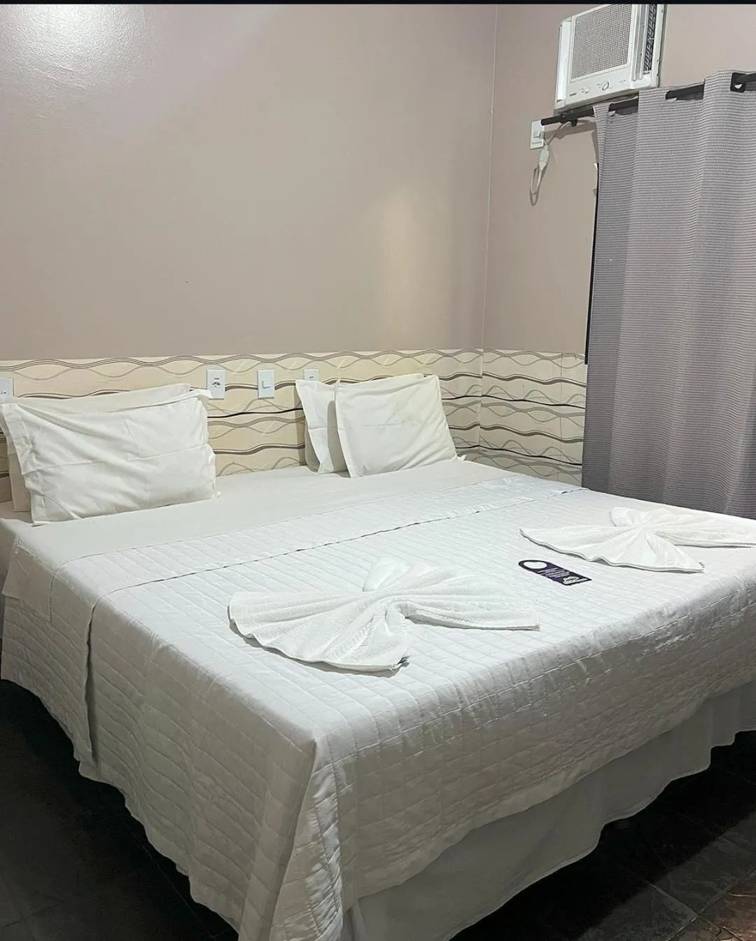 Bed in Pousada Sol do Araguaia