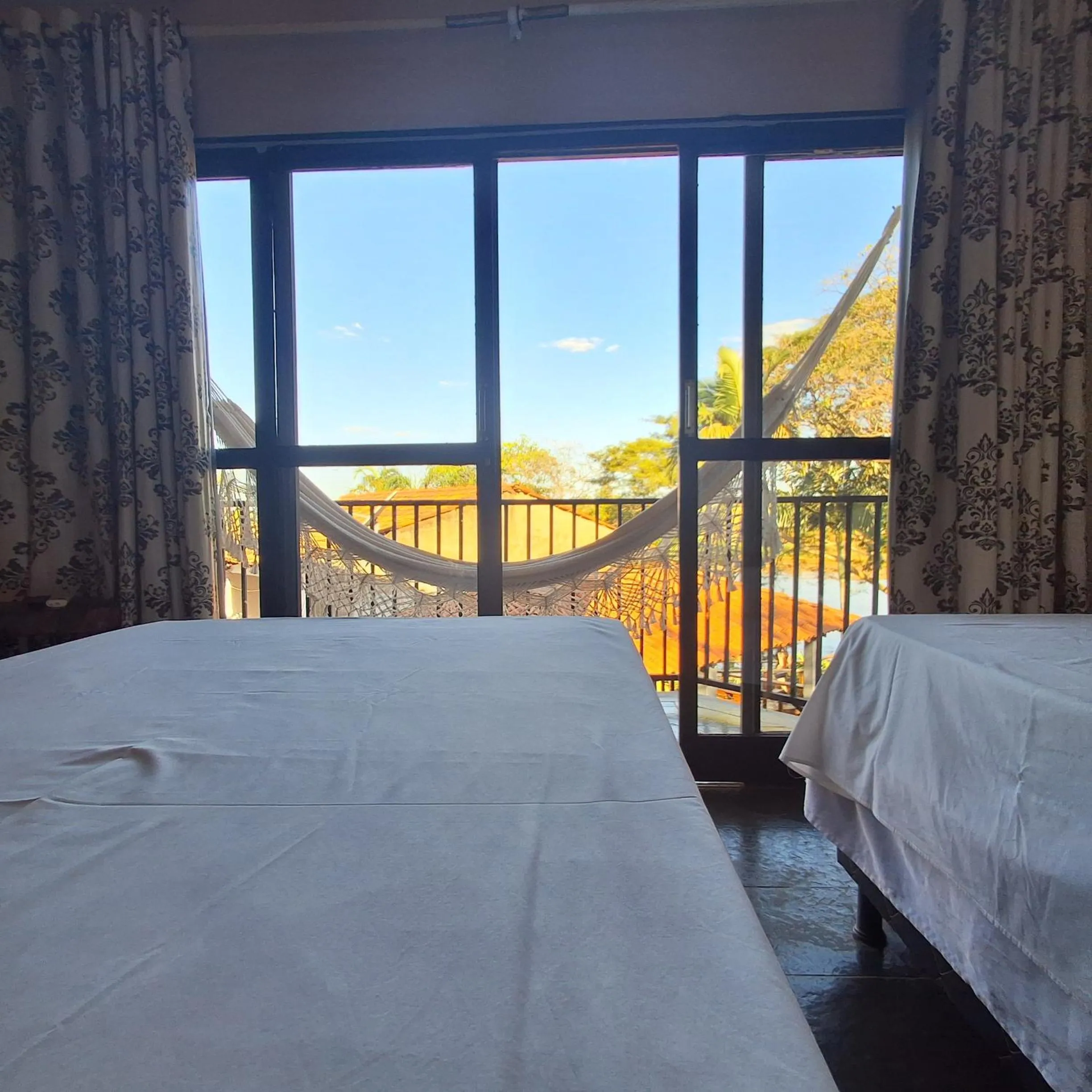 Natural landscape, Bed in Pousada Sol do Araguaia