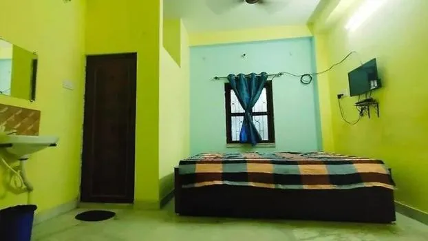 Bed in Amar priya guest house
