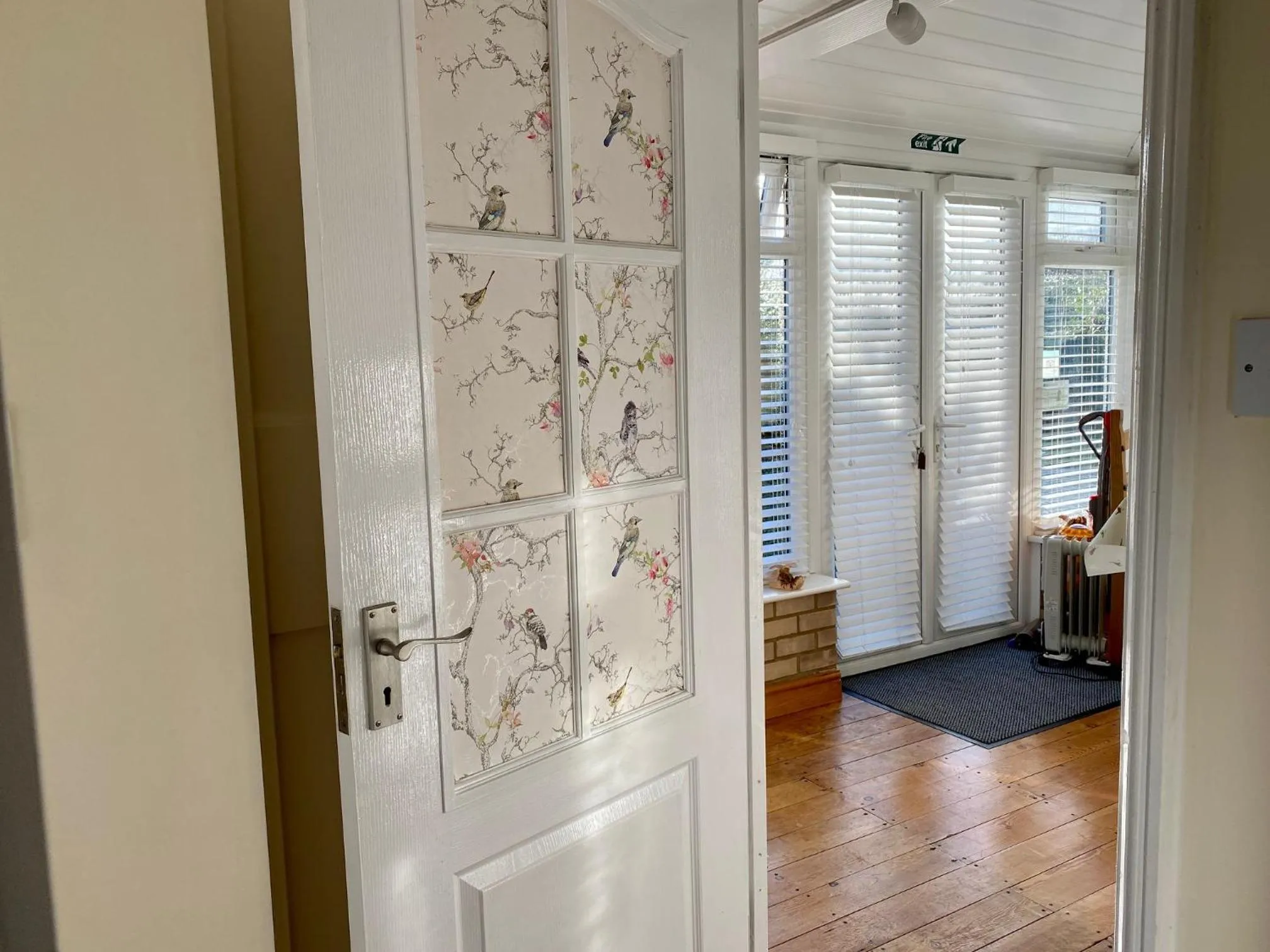 Decorative detail in Fourwinds B&B