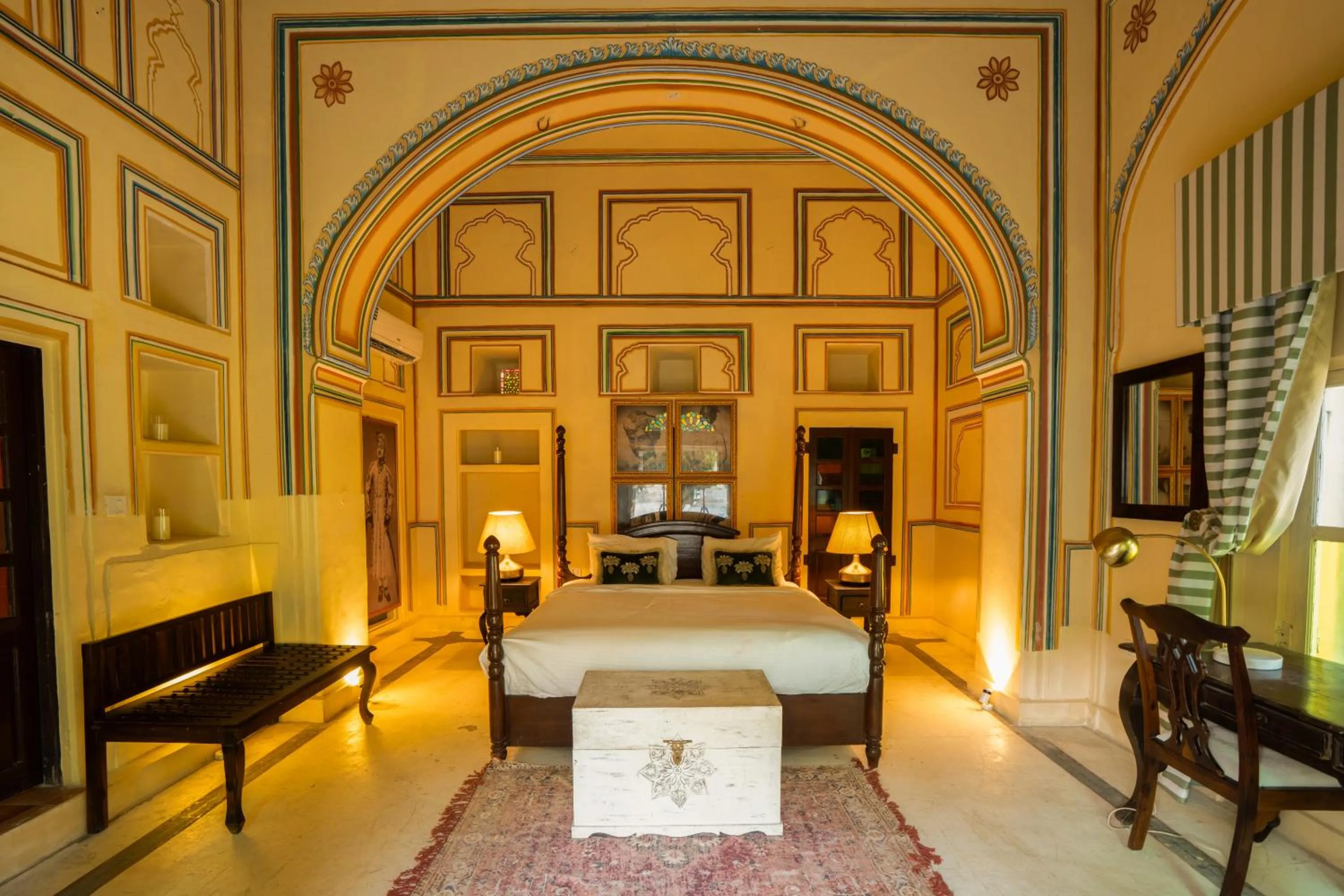 Living room in Medieval Forts, Kalwar, Jaipur