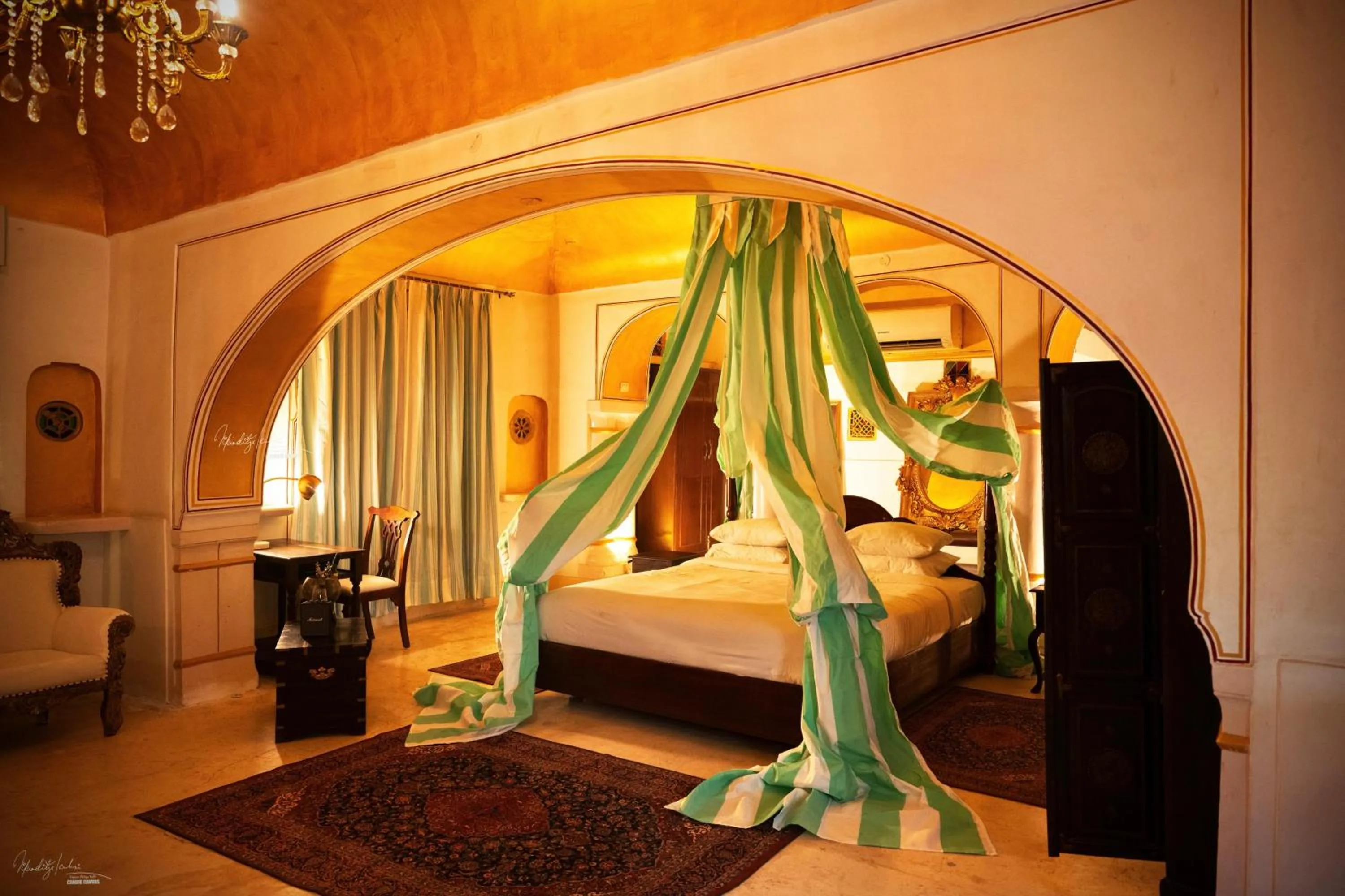 Photo of the whole room, Bed in Medieval Forts, Kalwar, Jaipur