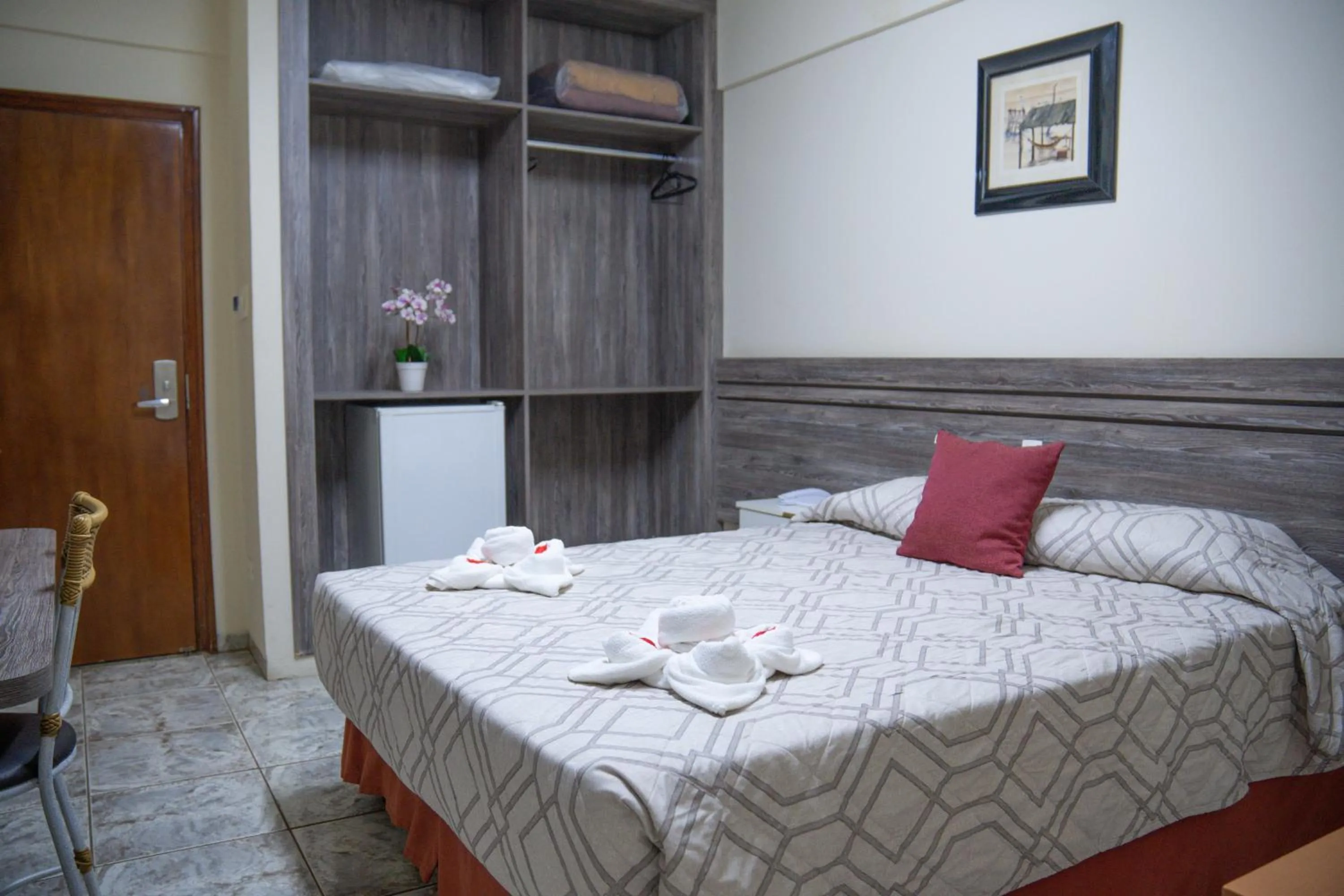 Bed in Hotel Internacional