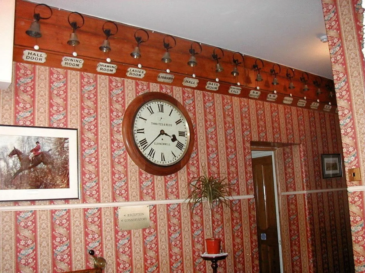 Decorative detail in Purbeck House Hotel & Louisa Lodge