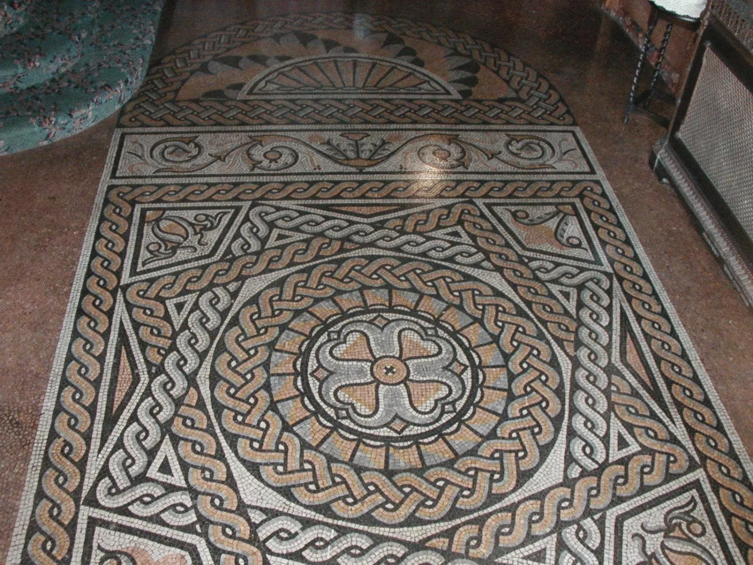 Decorative detail in Purbeck House Hotel & Louisa Lodge