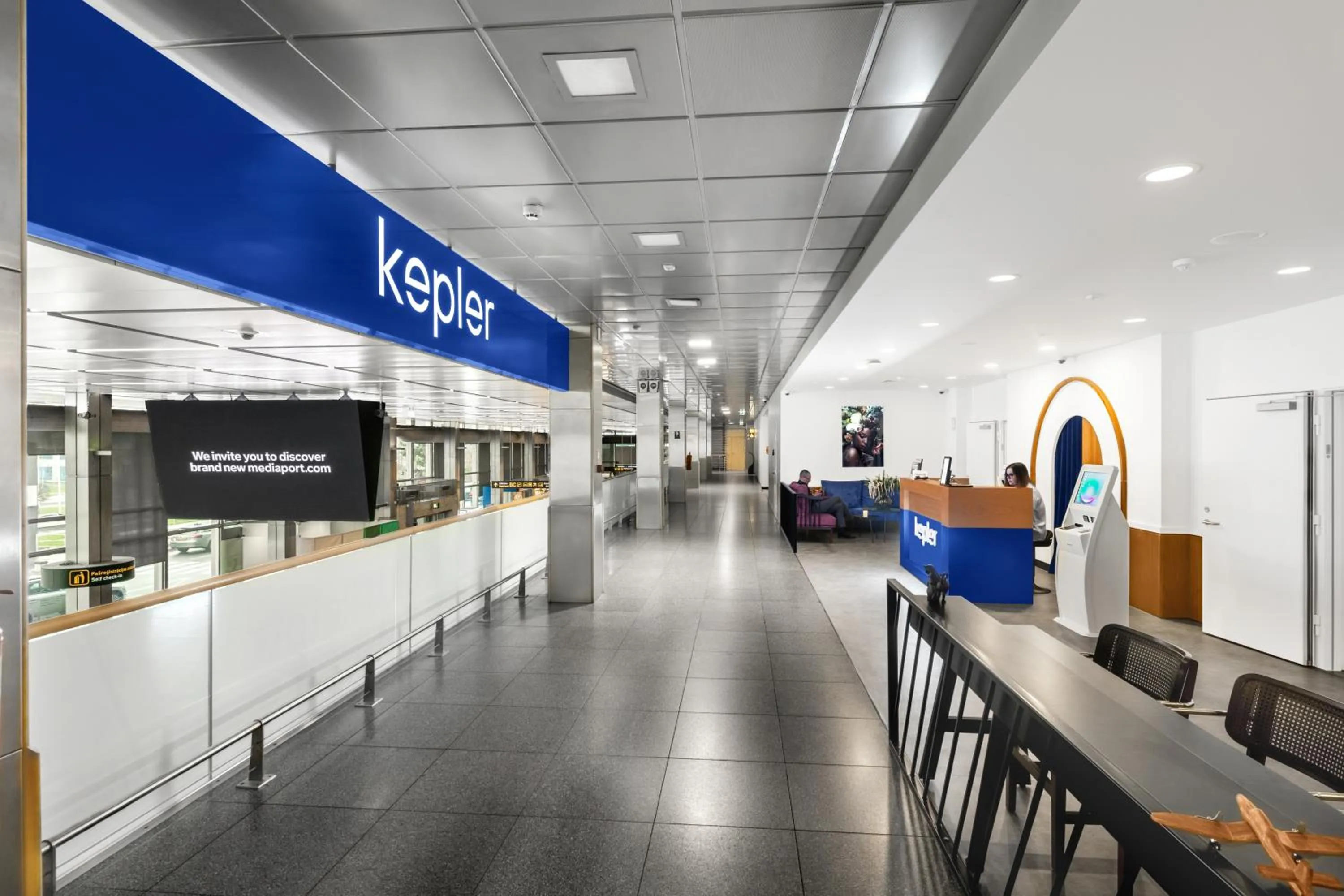 Property building in Kepler Club Riga Airport Hotel - Landside Public Area