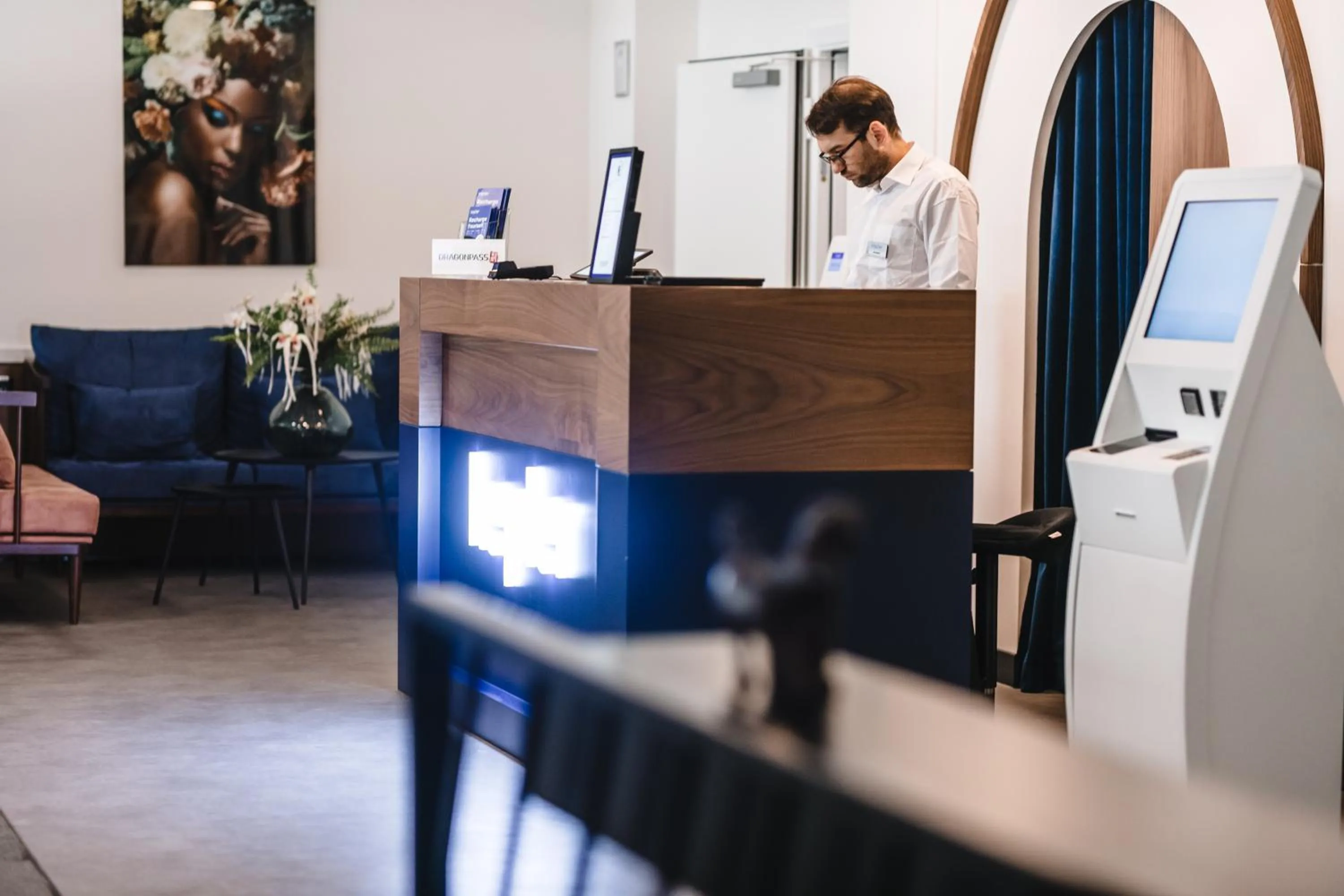 Lobby or reception in Kepler Club Riga Airport Hotel - Landside Public Area