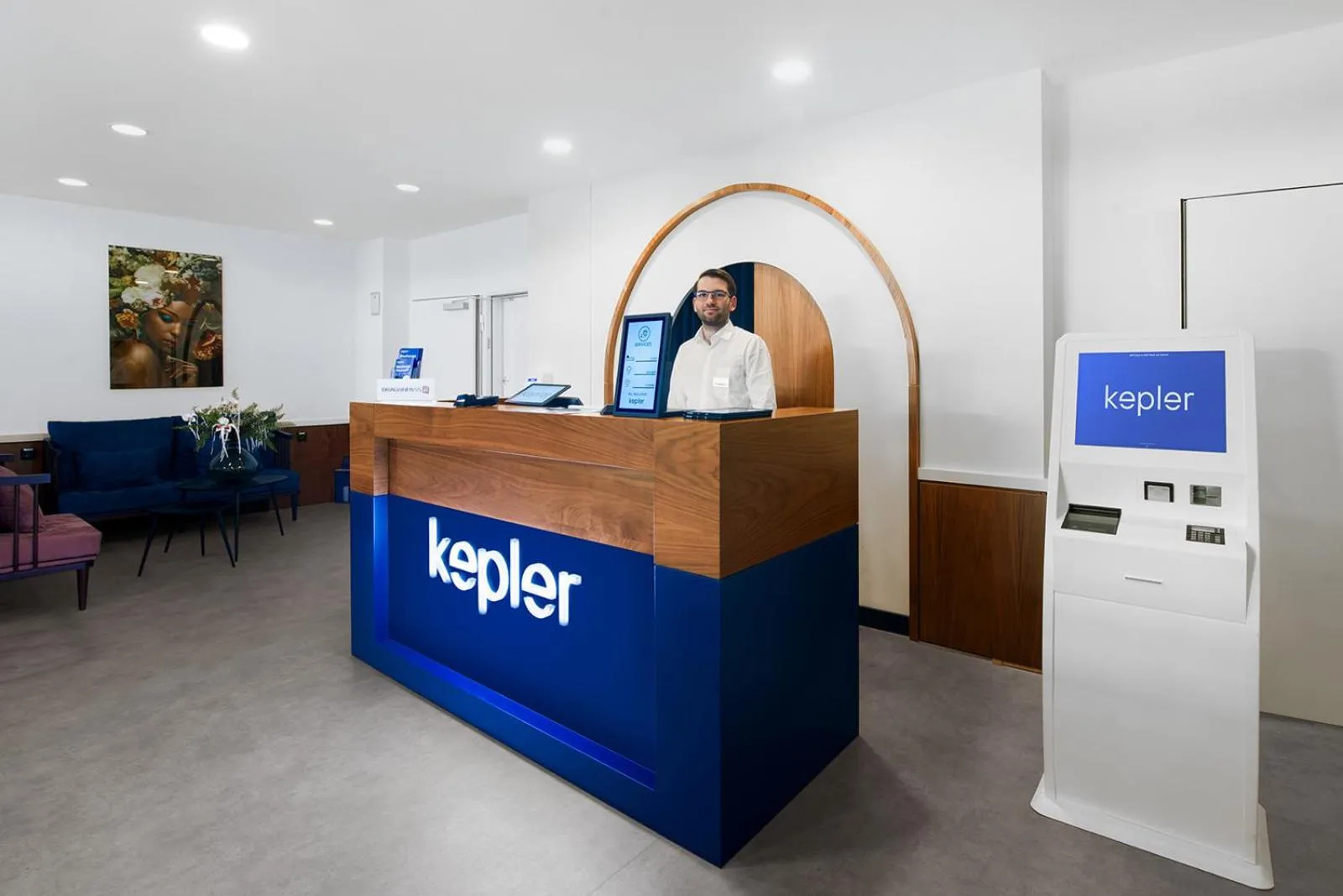 Lobby or reception in Kepler Club Riga Airport Hotel - Landside Public Area
