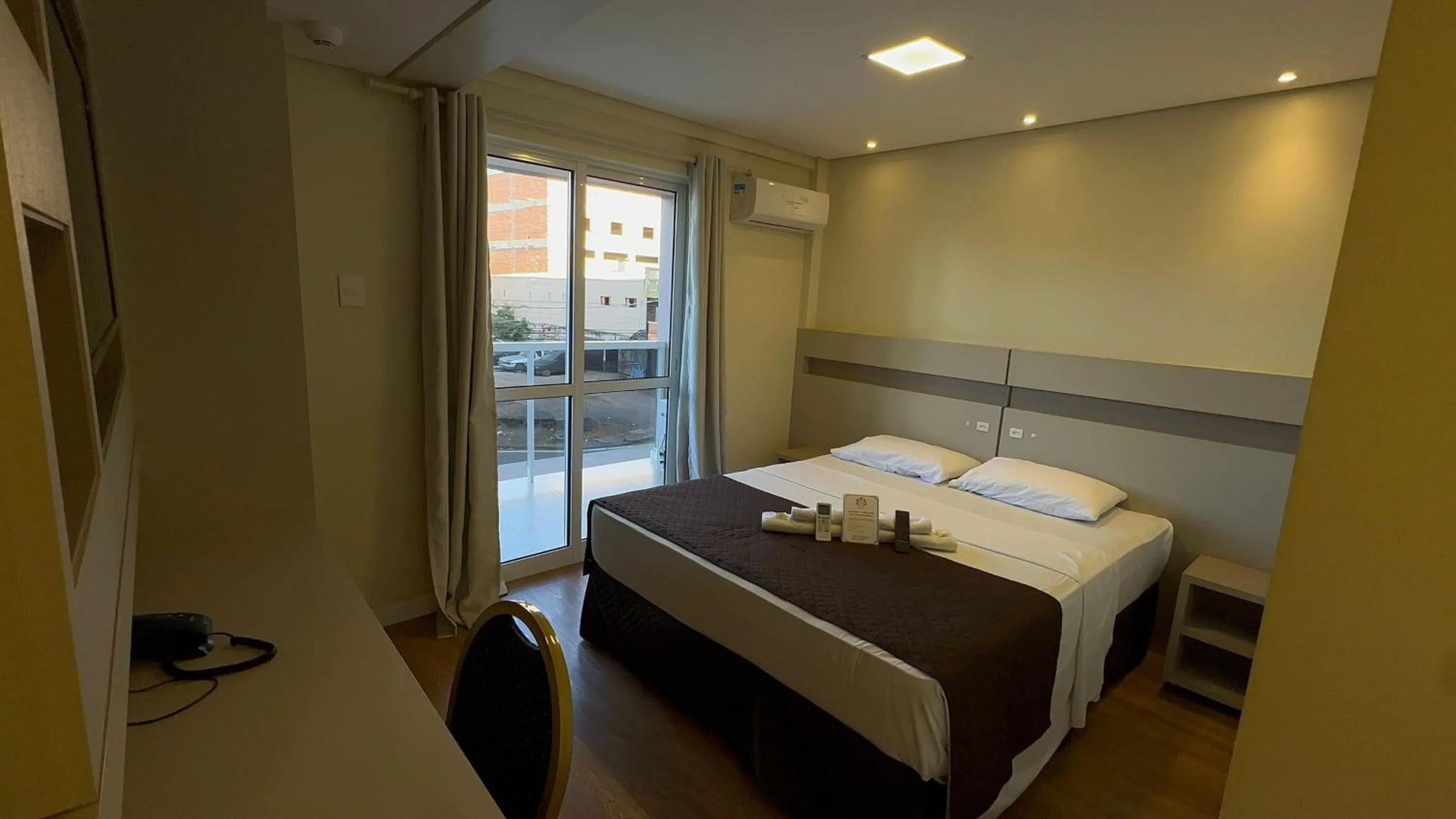 Bed in Hotel Joaçaba