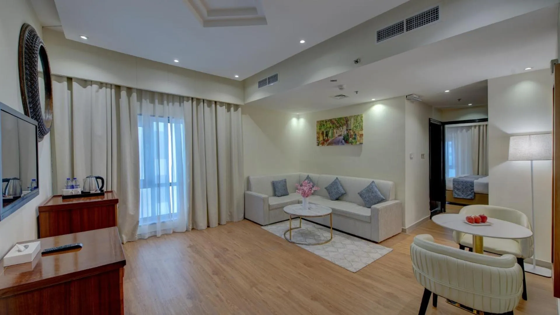 Seating area in Vendome Plaza Hotel