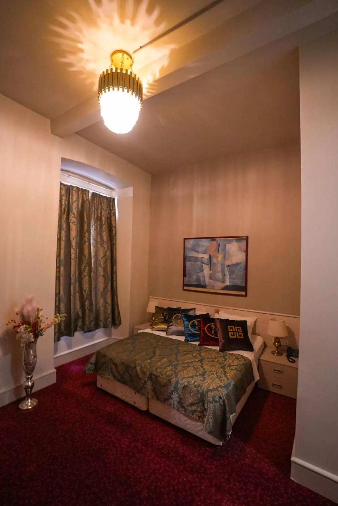 Bed in Aria Palace Taksim