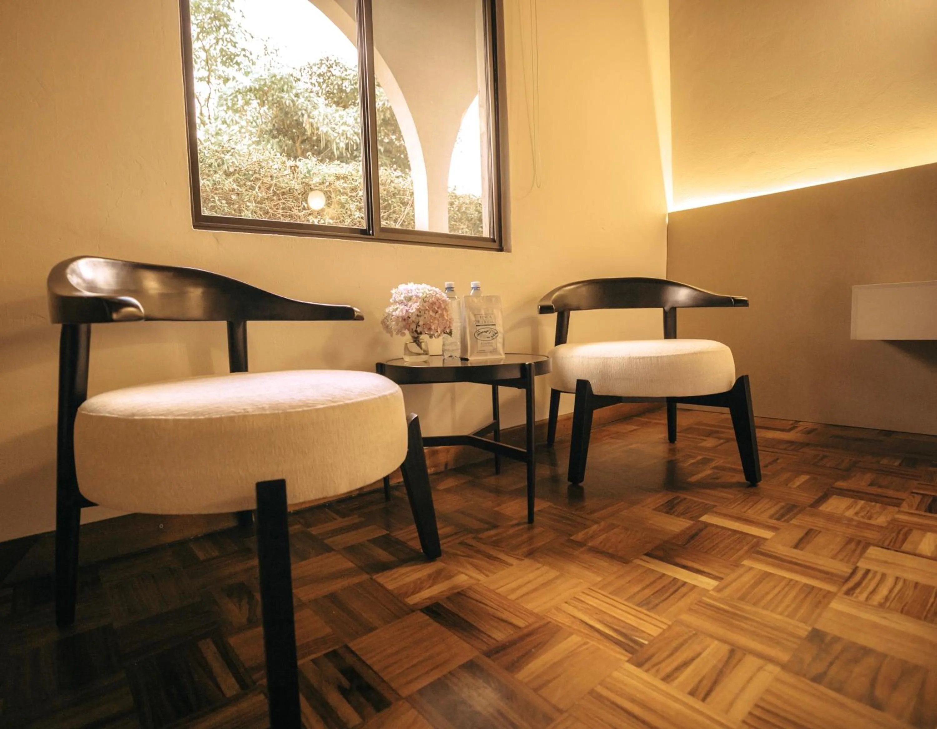 Living room in Hotel Boutique Rebequet