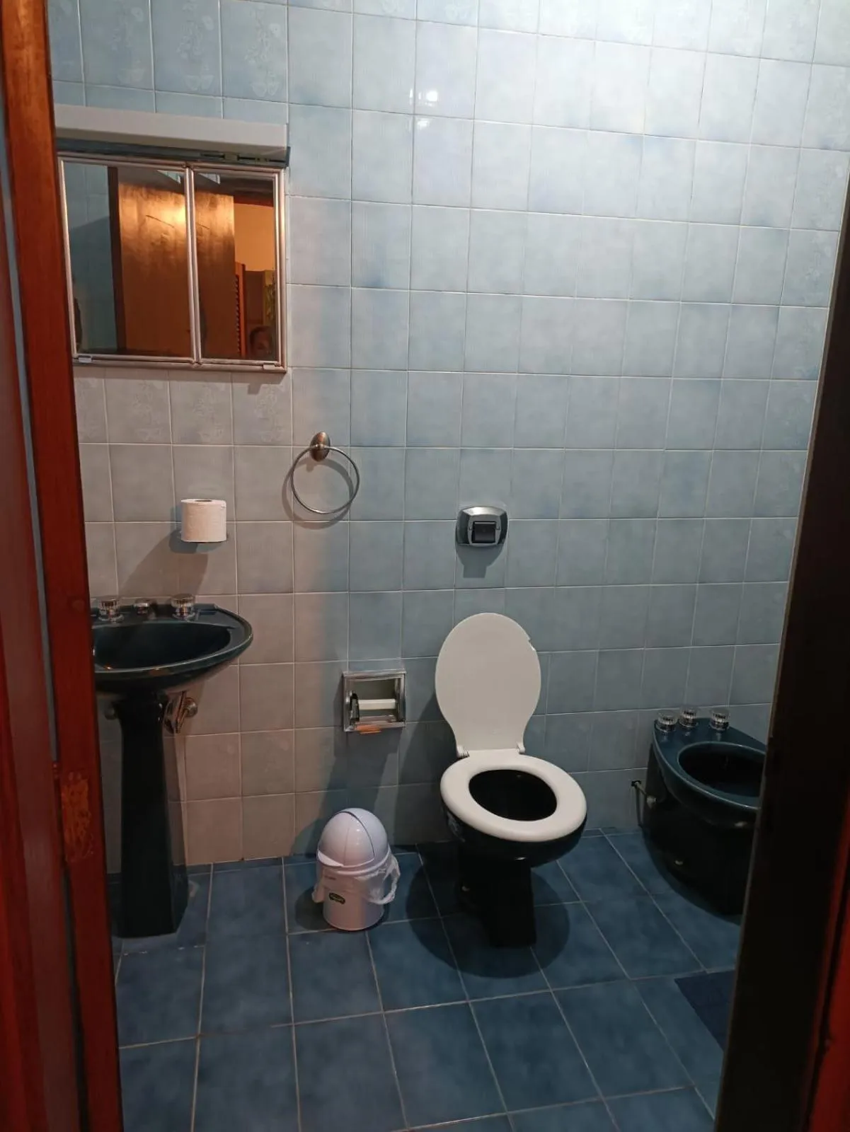 Toilet in Quartos do Fred