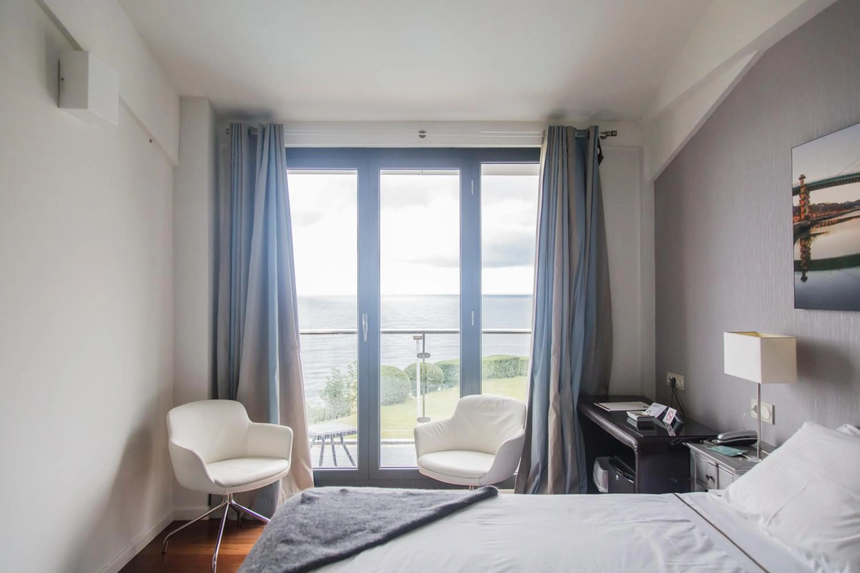 Decorative detail, Bed in Hotel Arbe