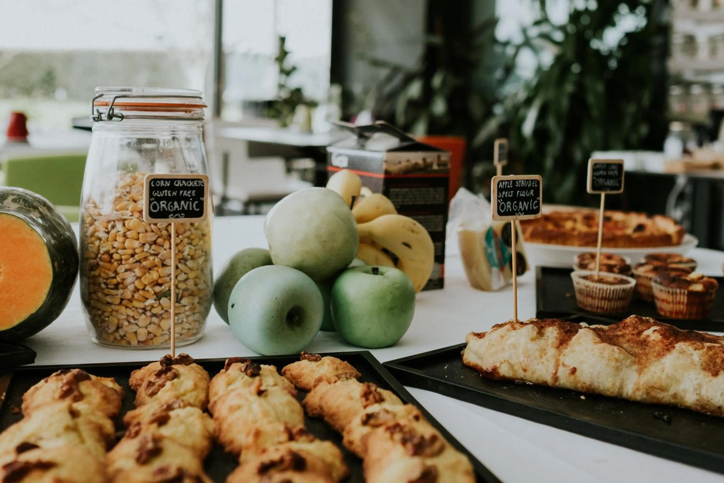 Buffet breakfast in Hotel Arbe
