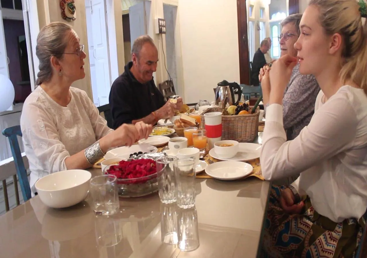 Breakfast in French Haveli