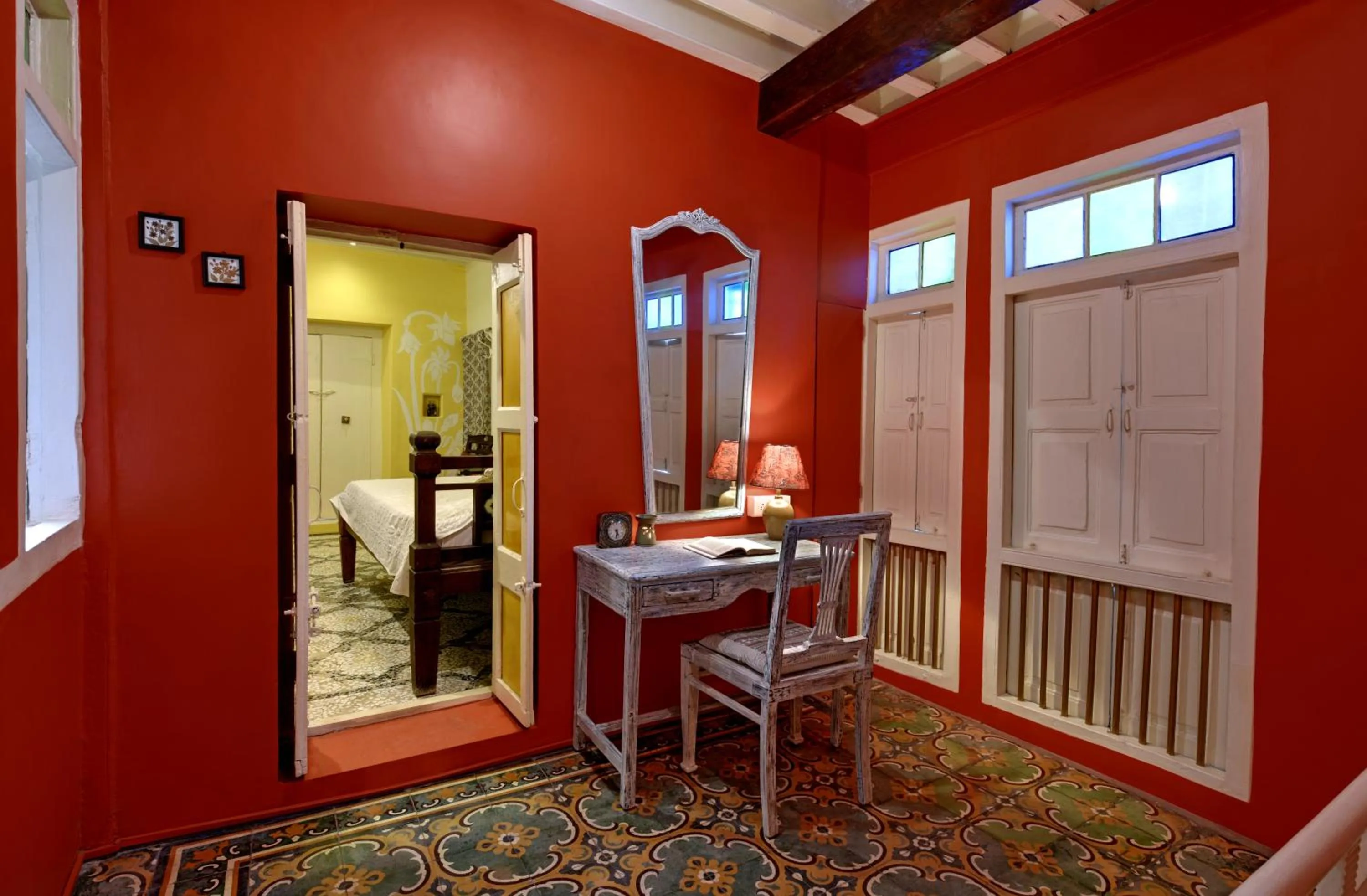 Library in French Haveli