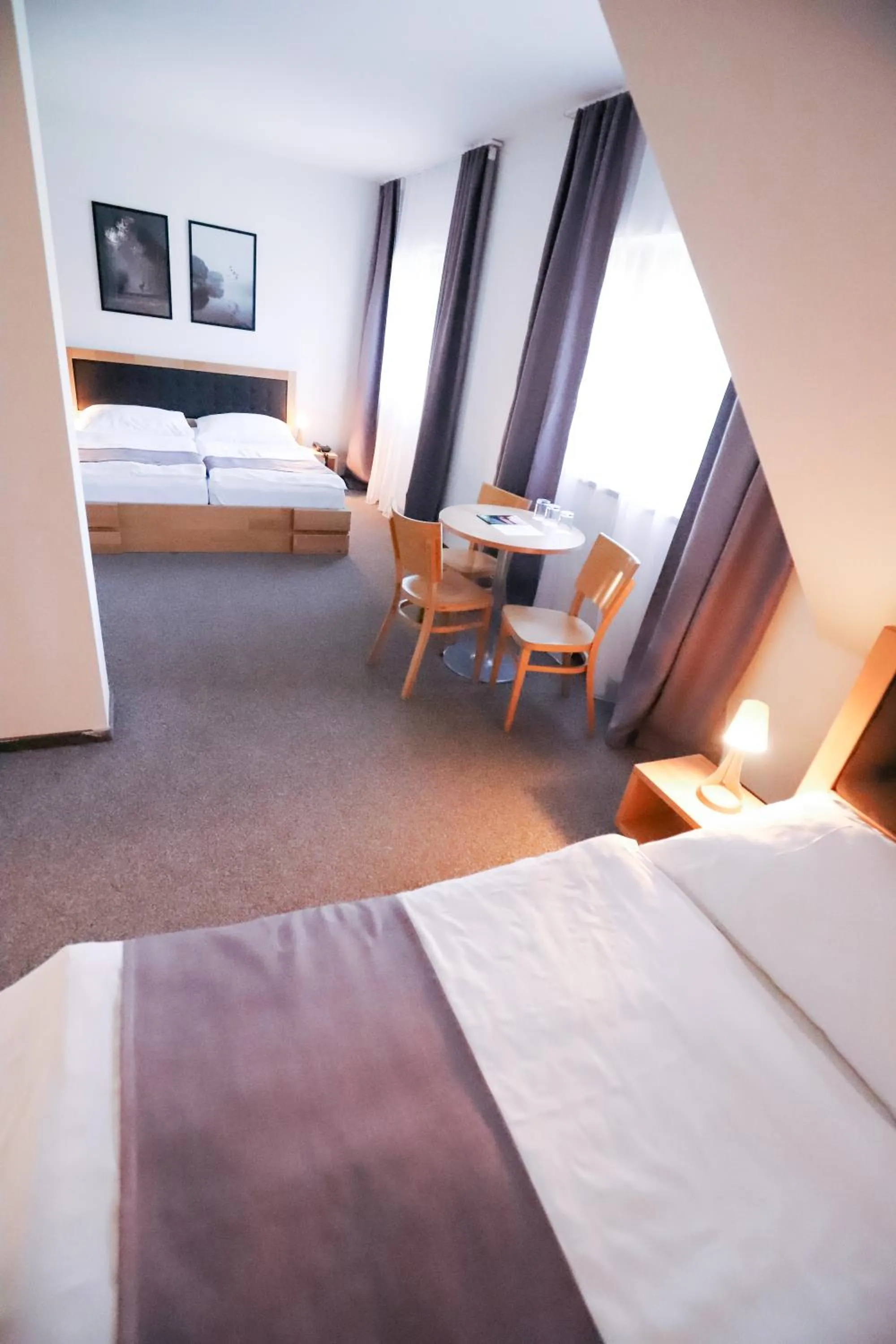 Bed in Amantis Vital Sport Hotel