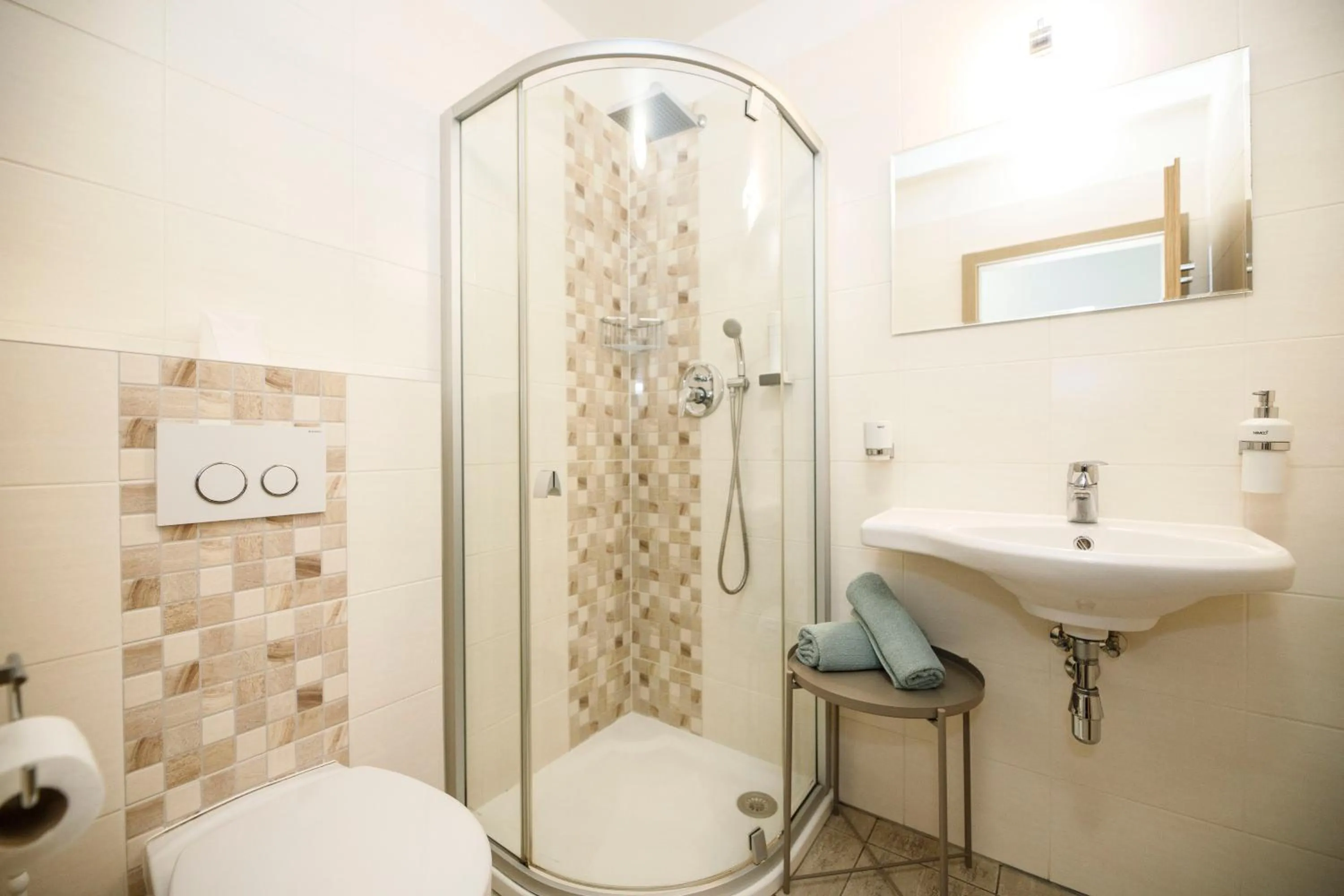 Shower in Amantis Vital Sport Hotel