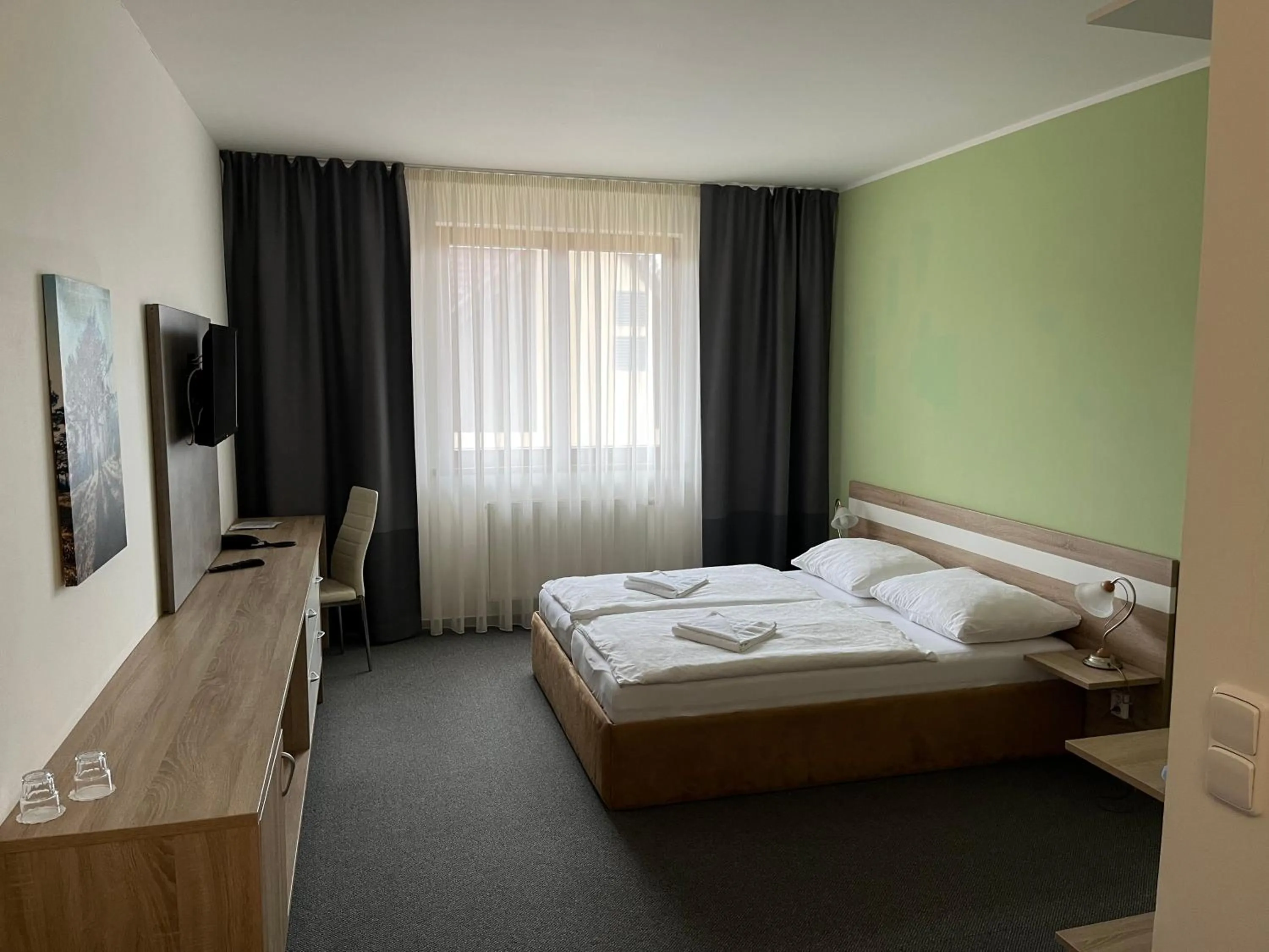 Bed in Amantis Vital Sport Hotel