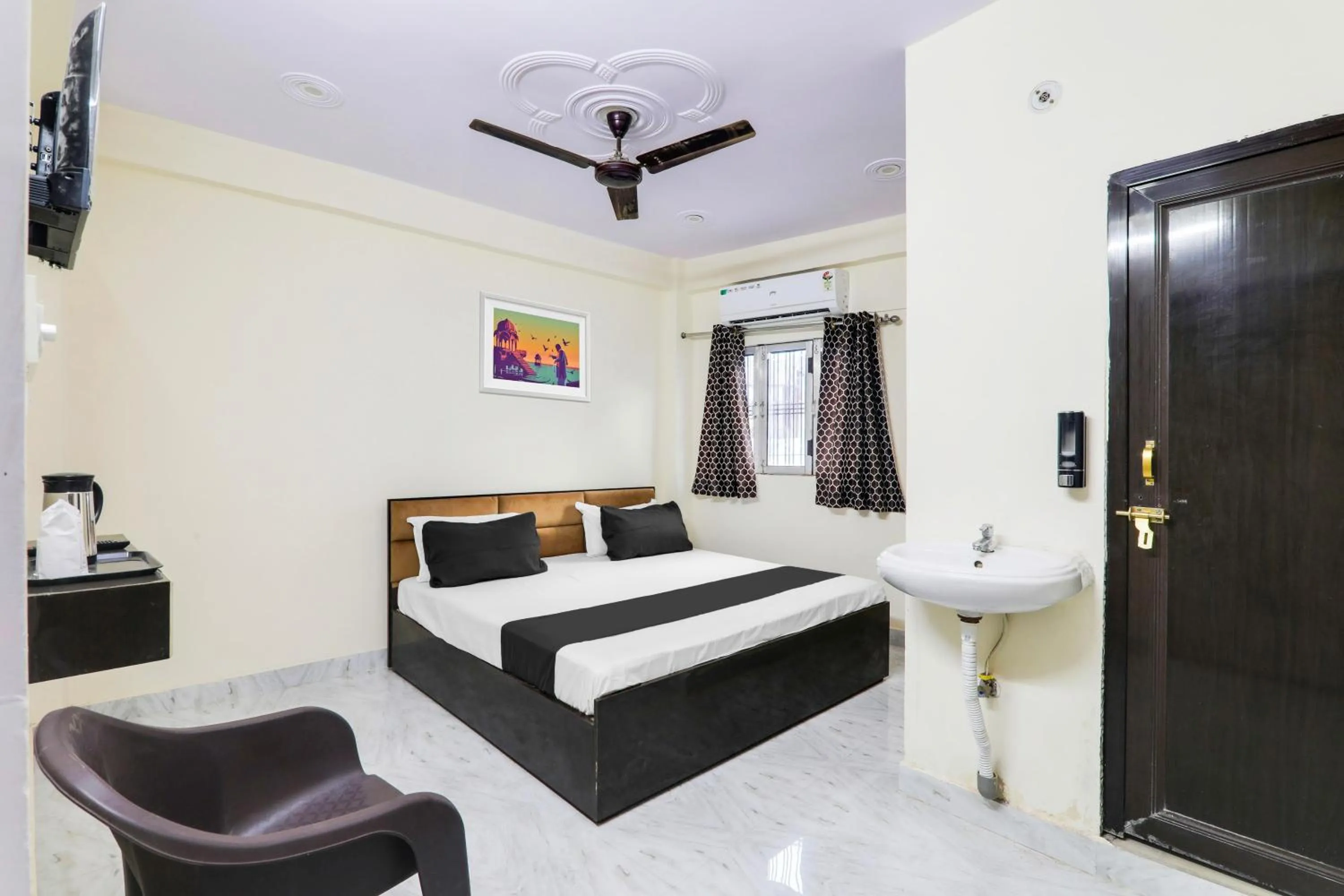 Bedroom, Bed in Hotel O Ramam