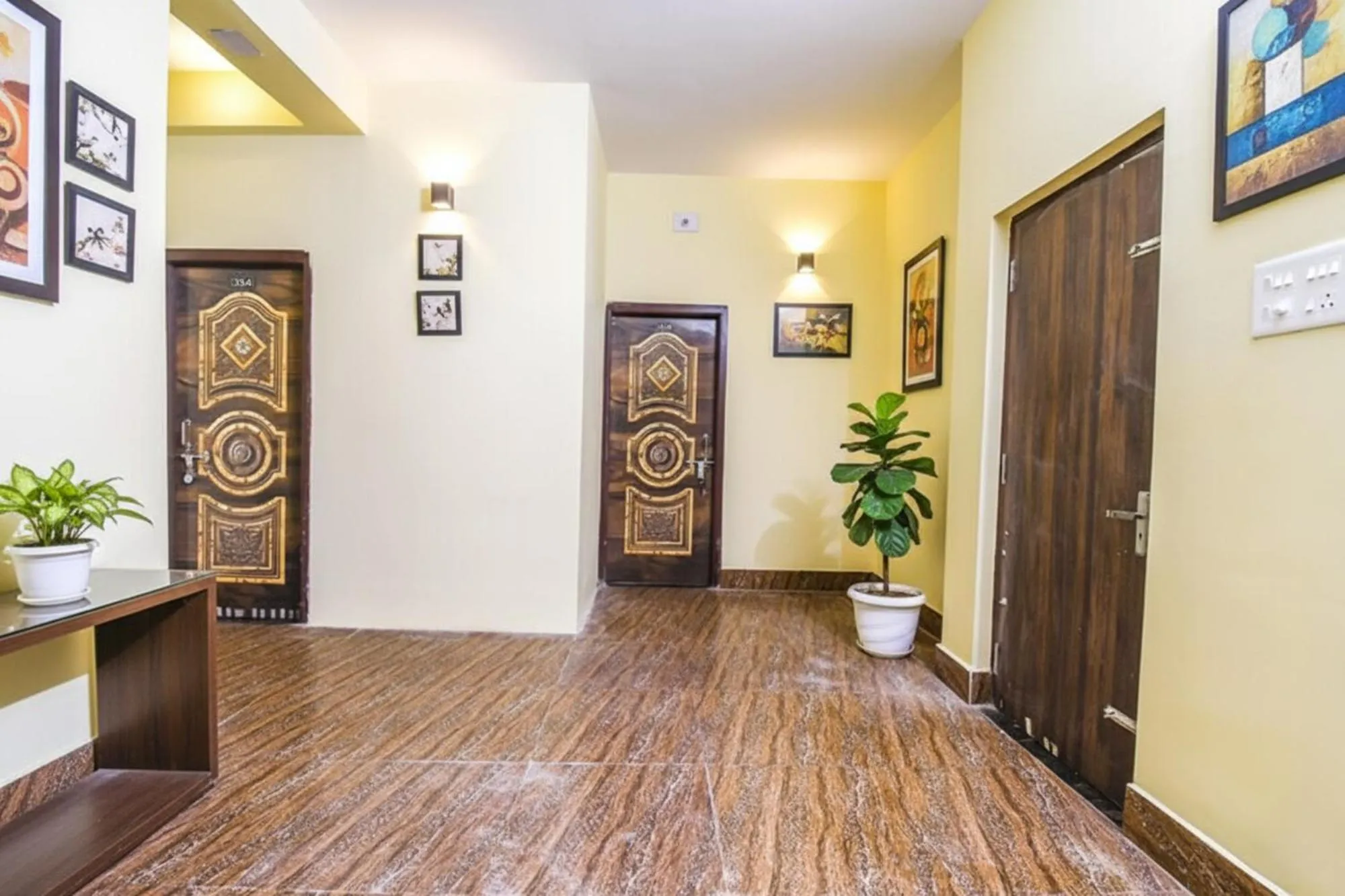 Lobby or reception in FabHotel Airport Residency I