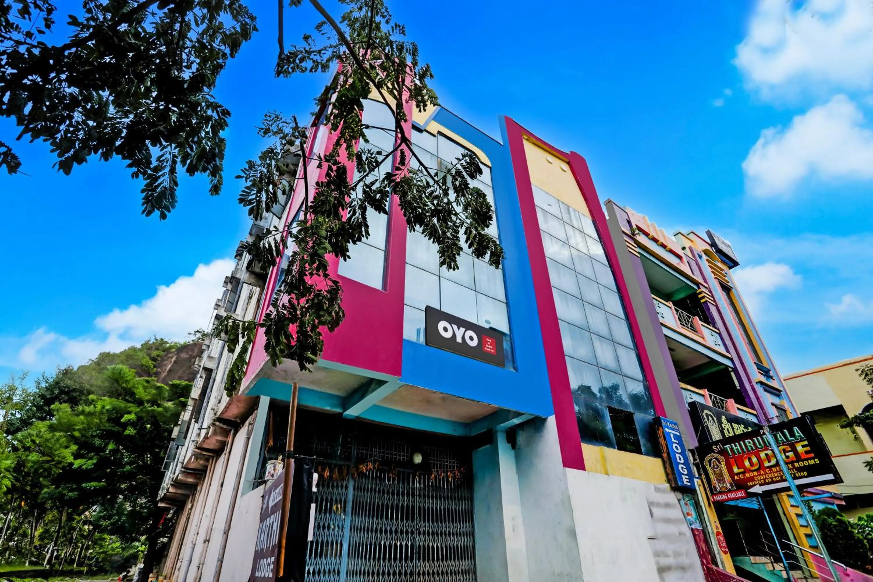 Facade/entrance in SPOT ON SRI KARTHIK GRAND INN