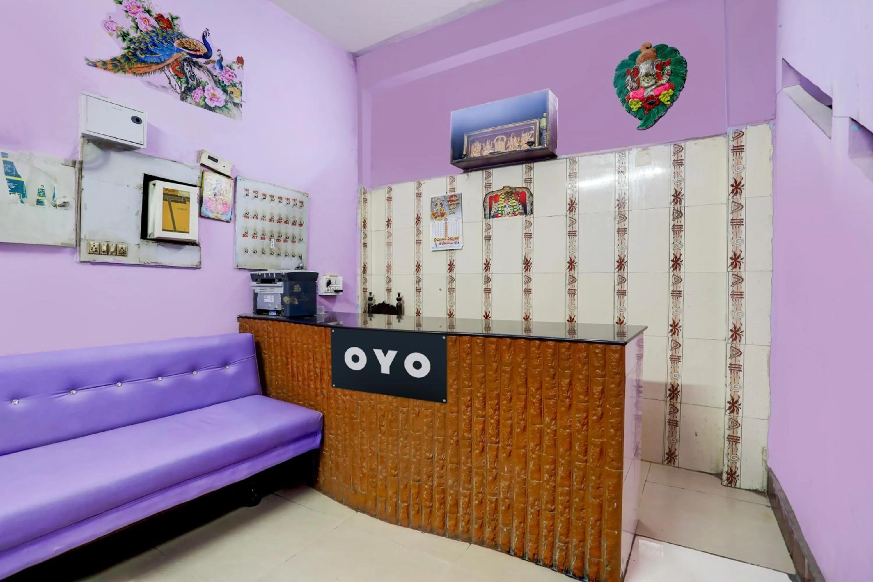 Lobby or reception in SPOT ON SRI KARTHIK GRAND INN