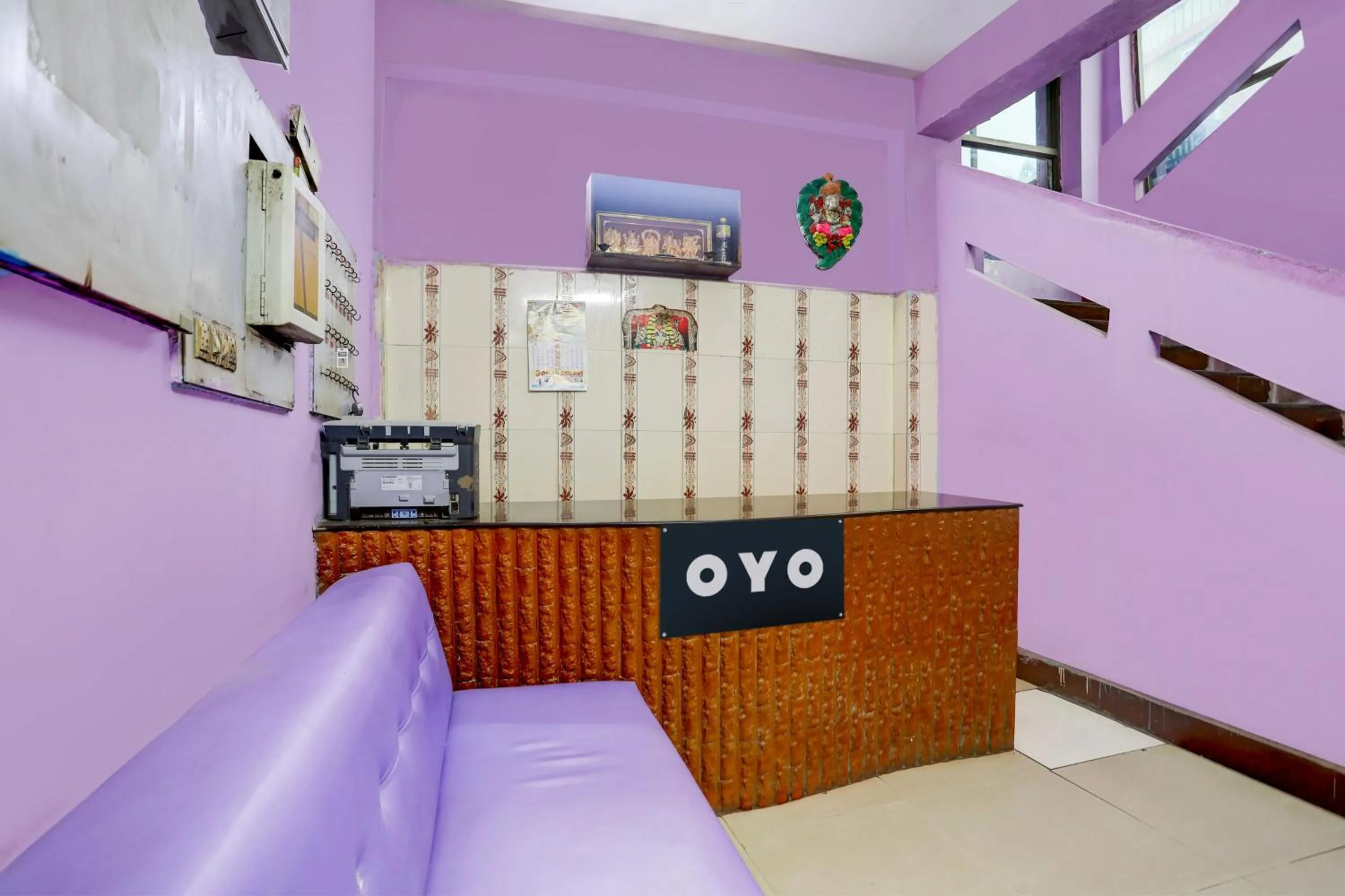 Lobby or reception in SPOT ON SRI KARTHIK GRAND INN