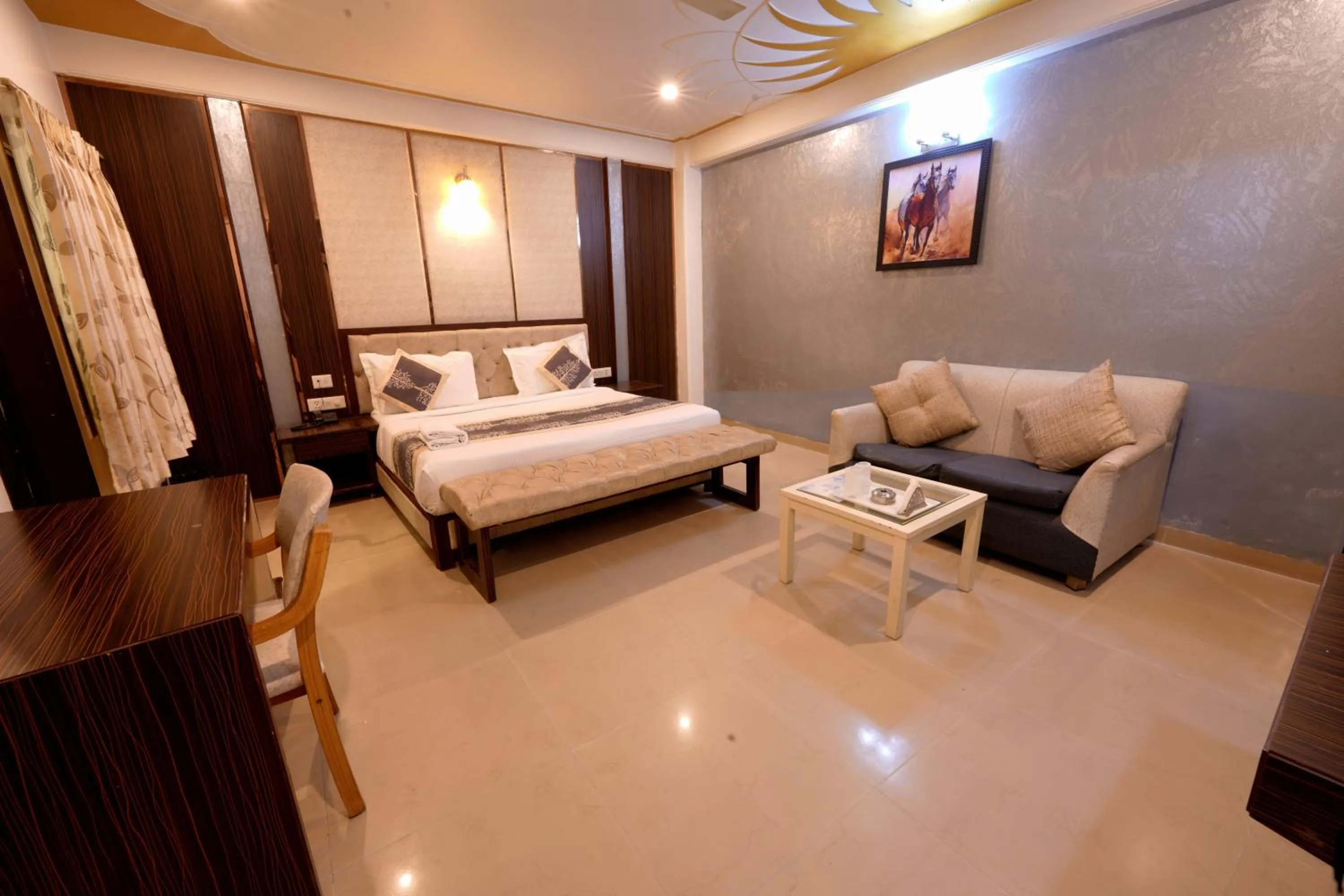 Bed in Hotel Opera Mahipalpur- Delhi Airport