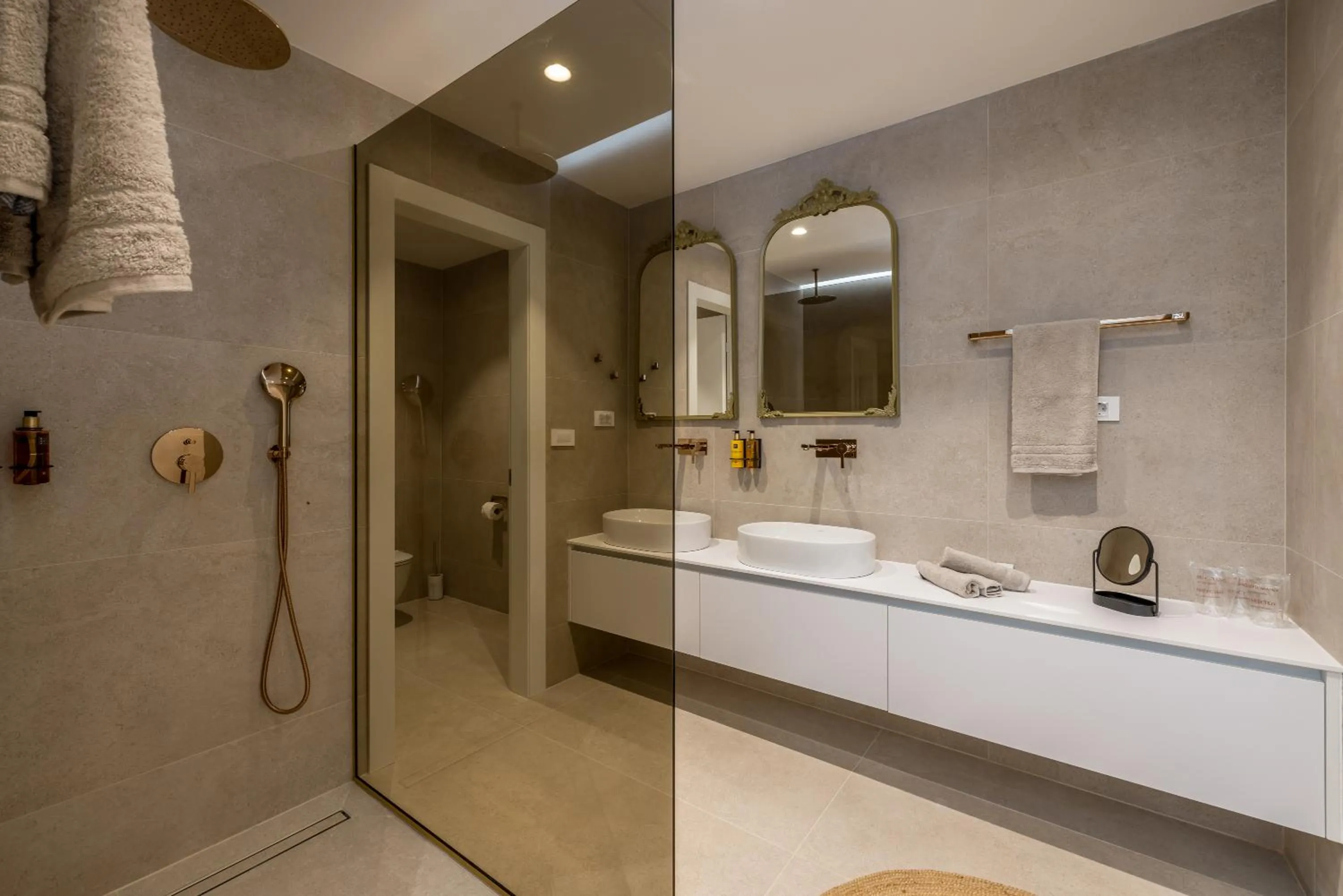 Bathroom in Hotel Aria