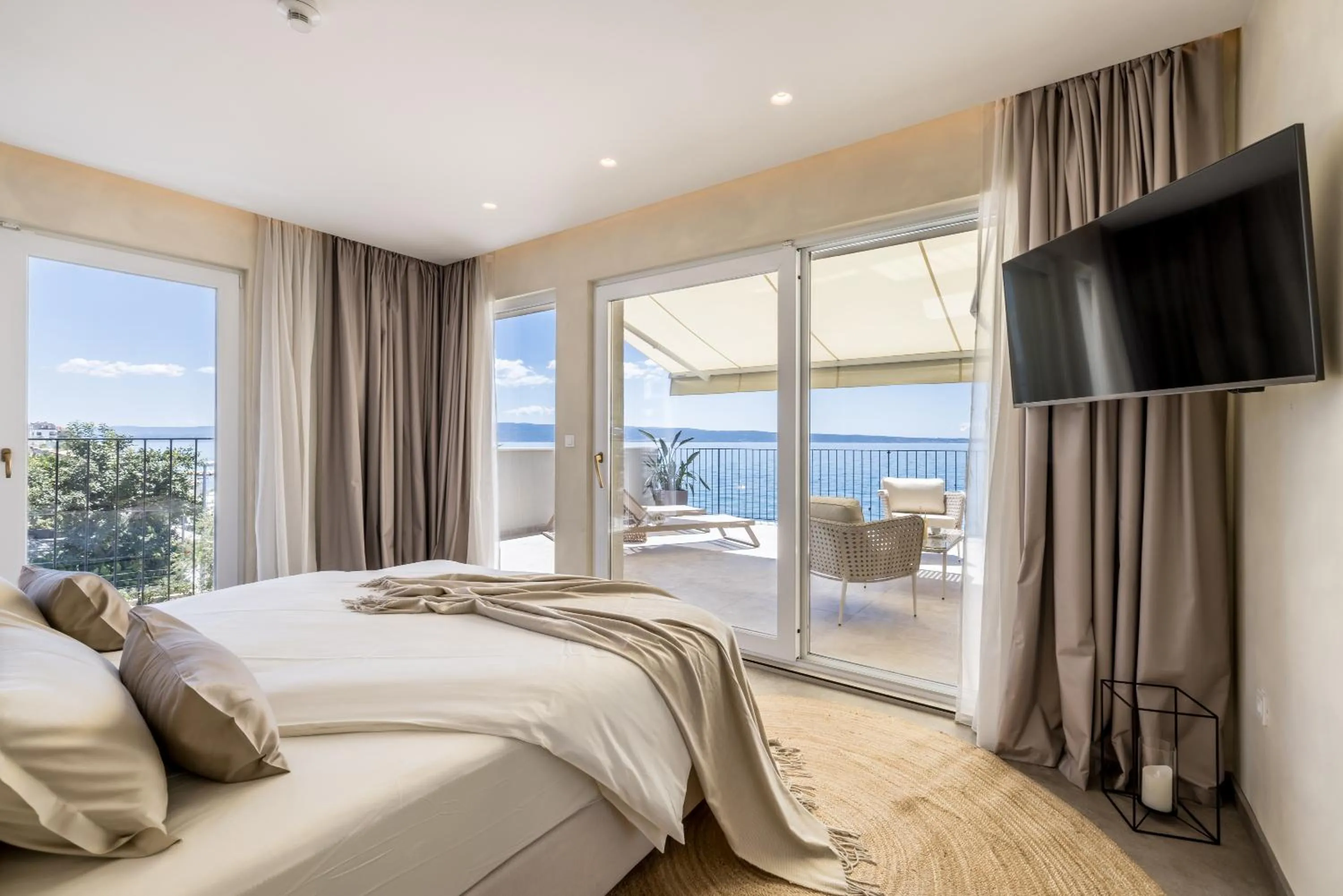 Bedroom, Bed in Hotel Aria