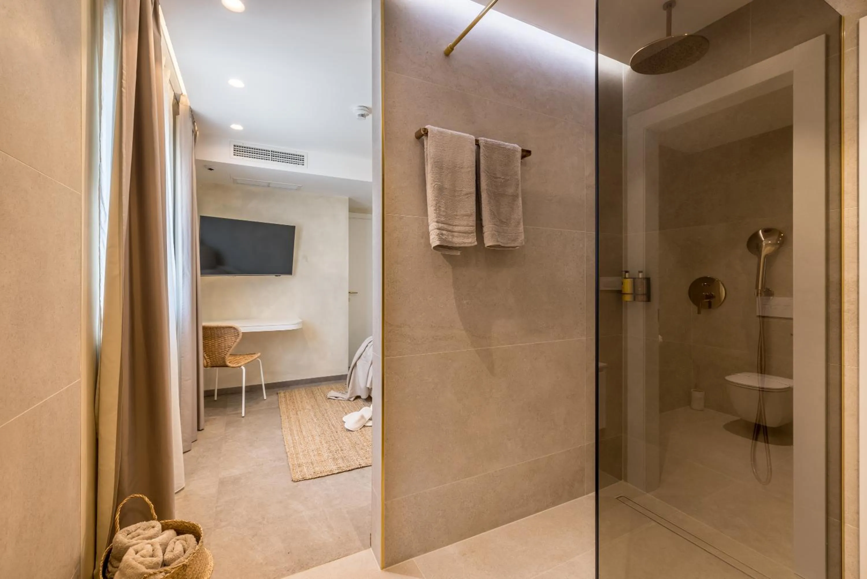 Bathroom in Hotel Aria