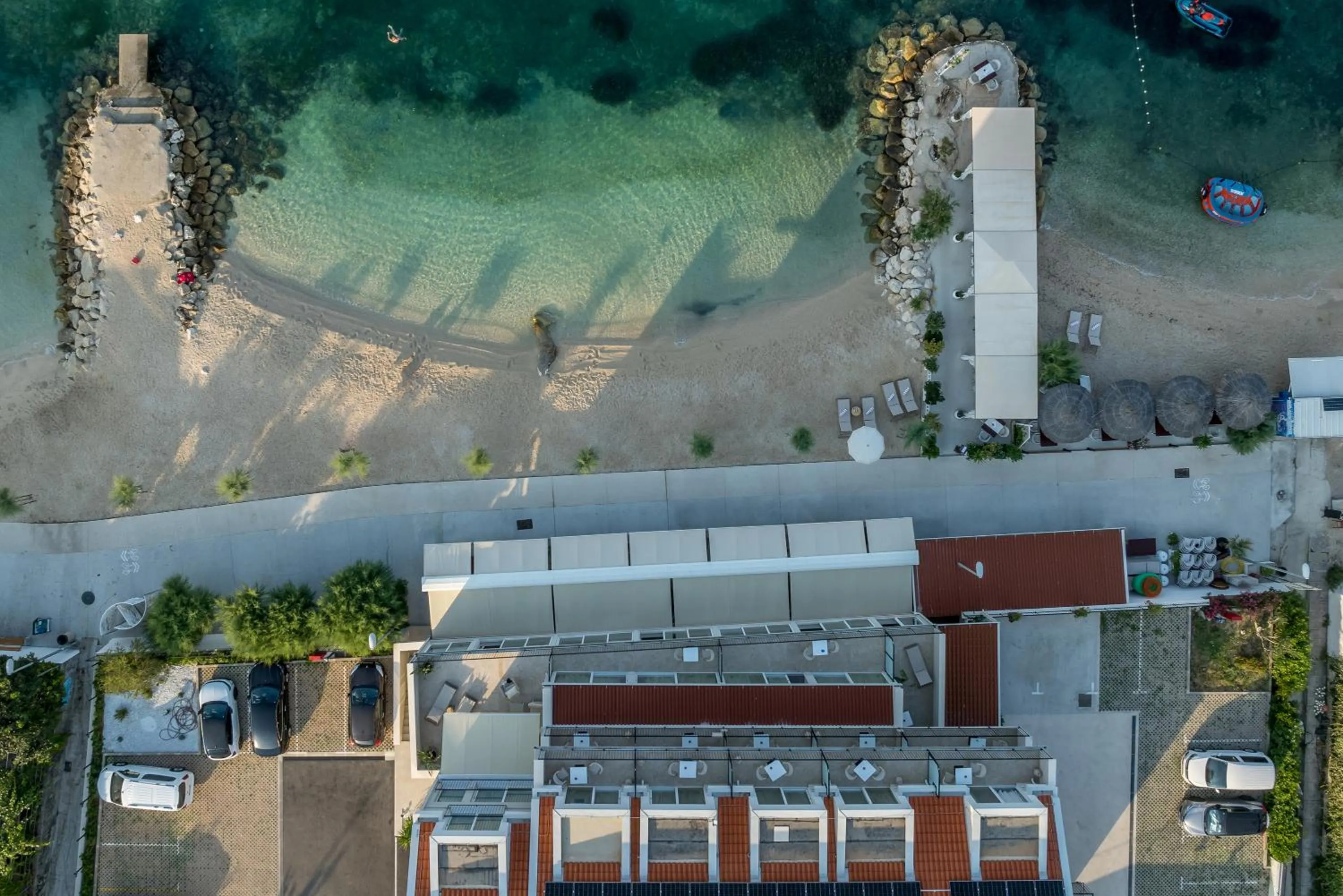Bird's eye view in Hotel Aria