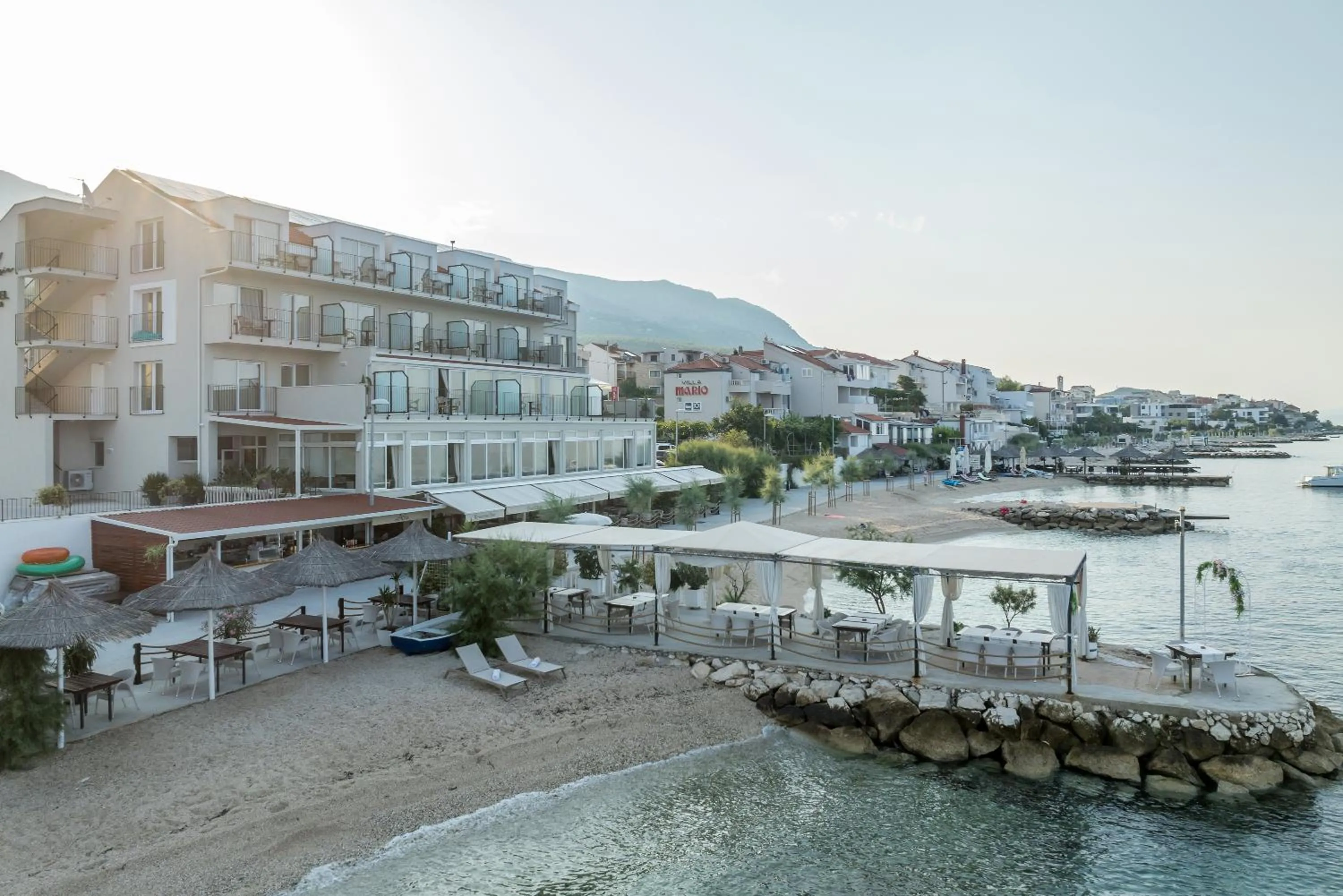 Property building in Hotel Aria