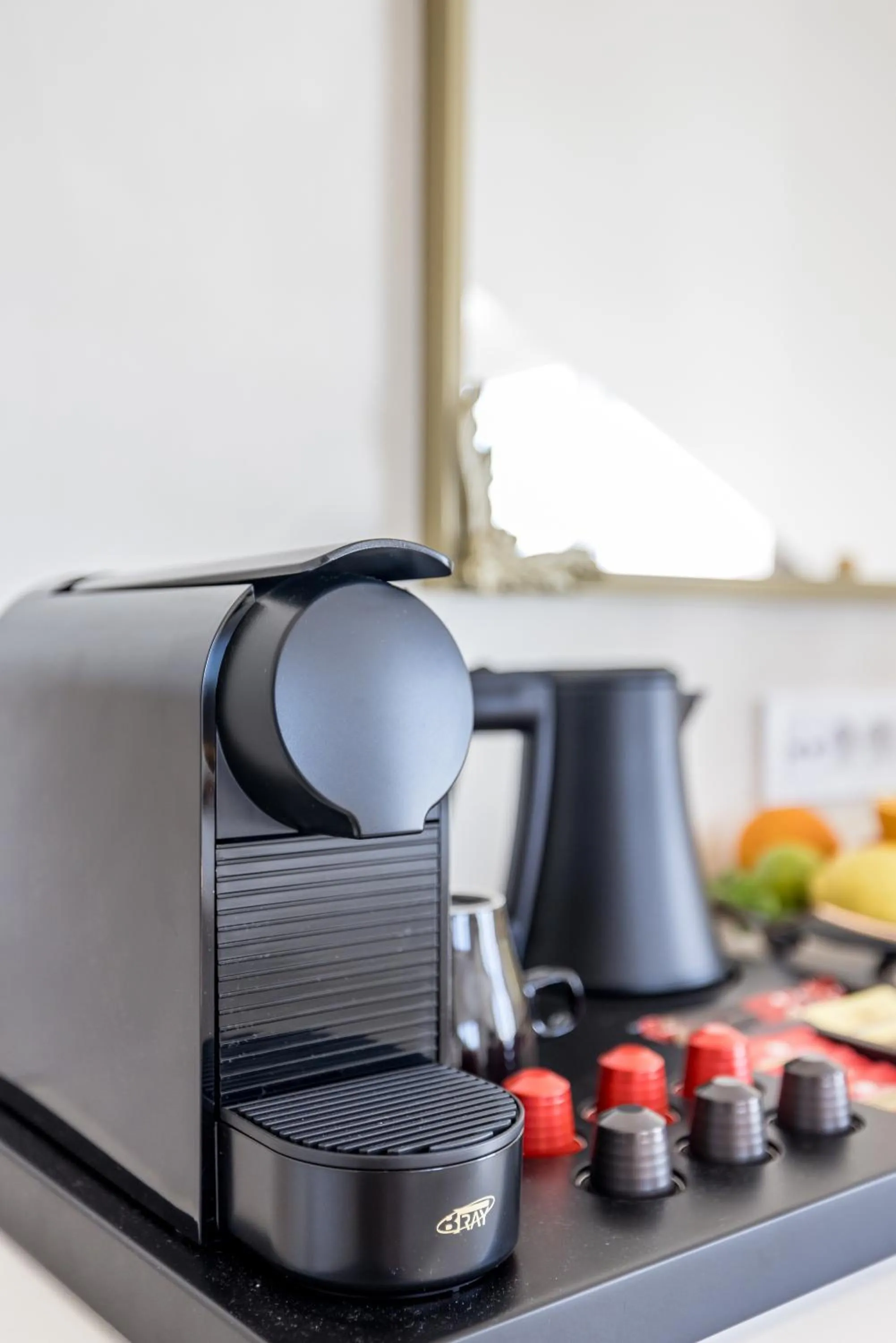 Coffee/tea facilities in Hotel Aria