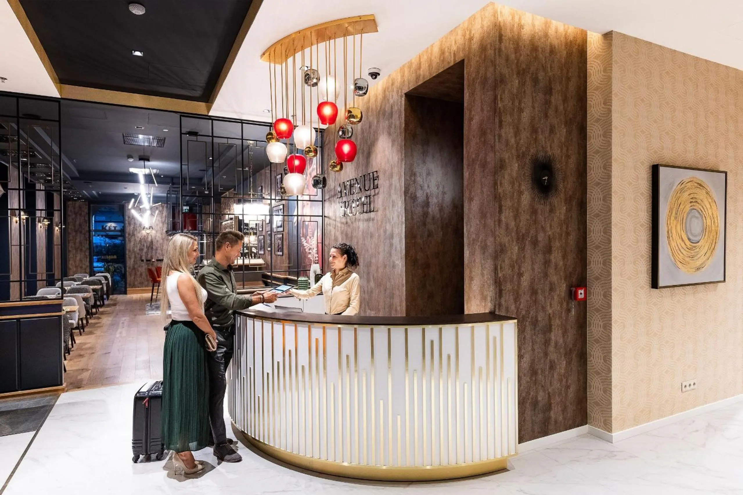 Staff in Three Corners Avenue Hotel