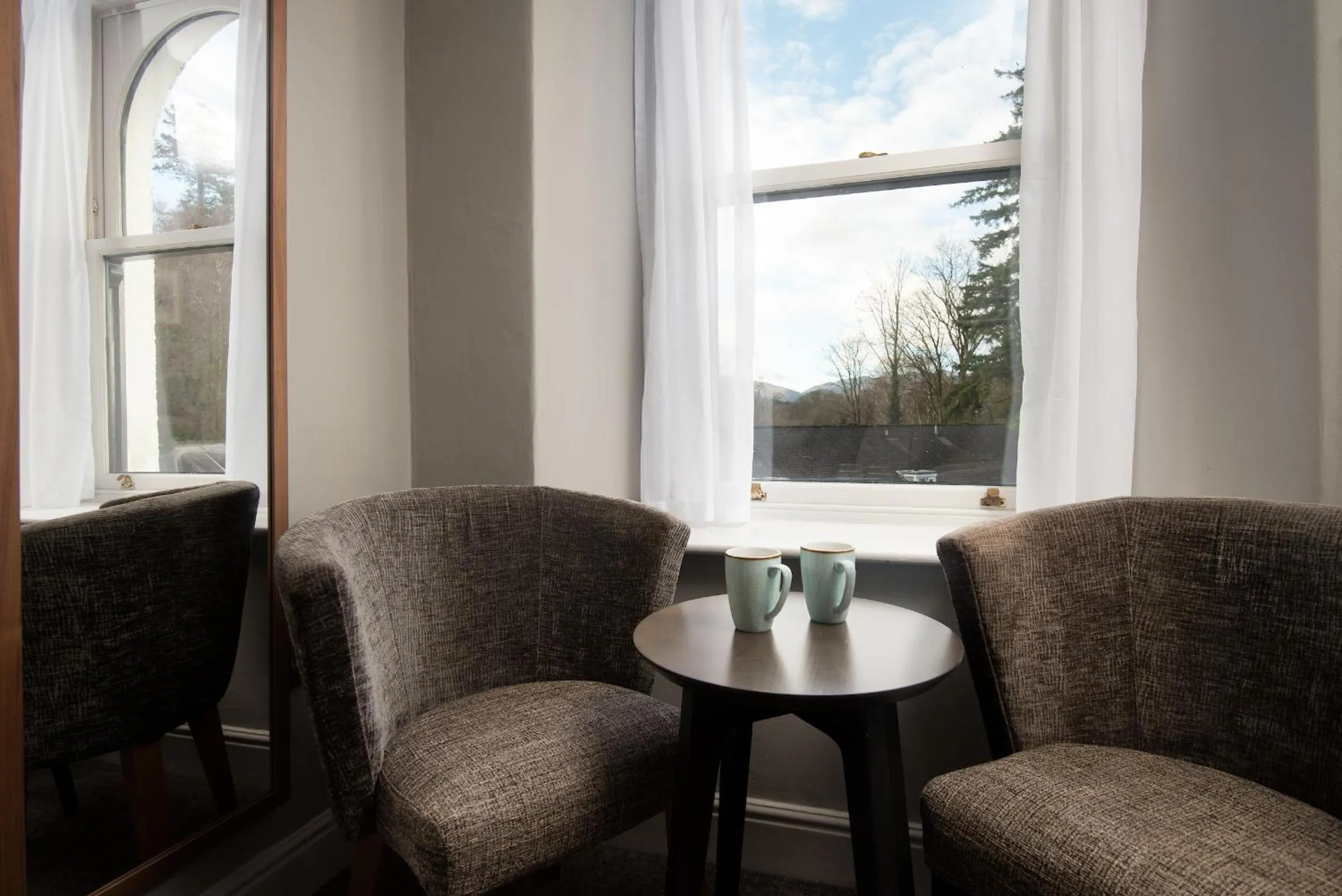 Seating area in Windermere Rooms at The Wateredge Inn